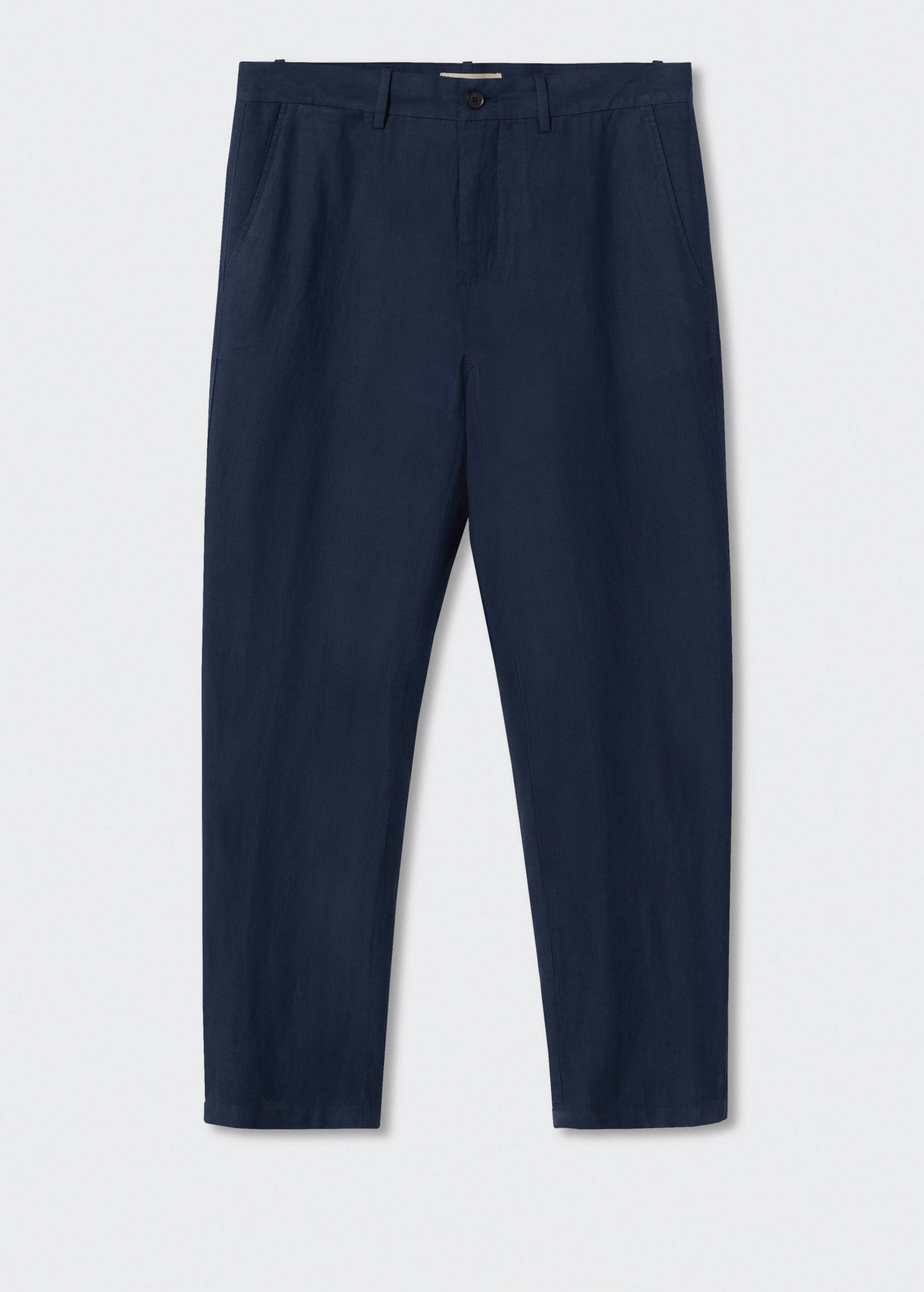 Slim fit linen trousers - Article without model