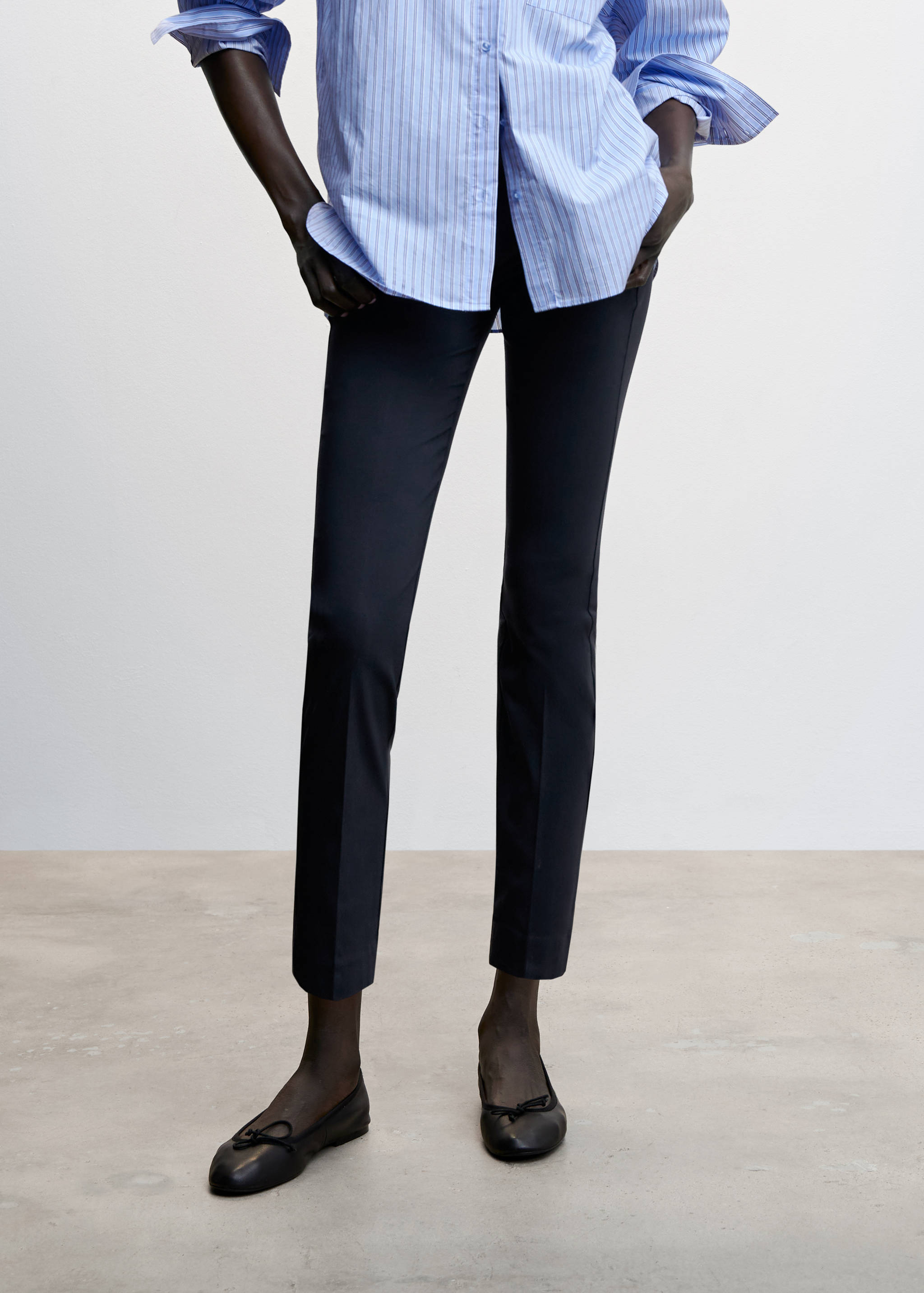 Skinny Hose in 7/8-Länge - Mittlere Ansicht