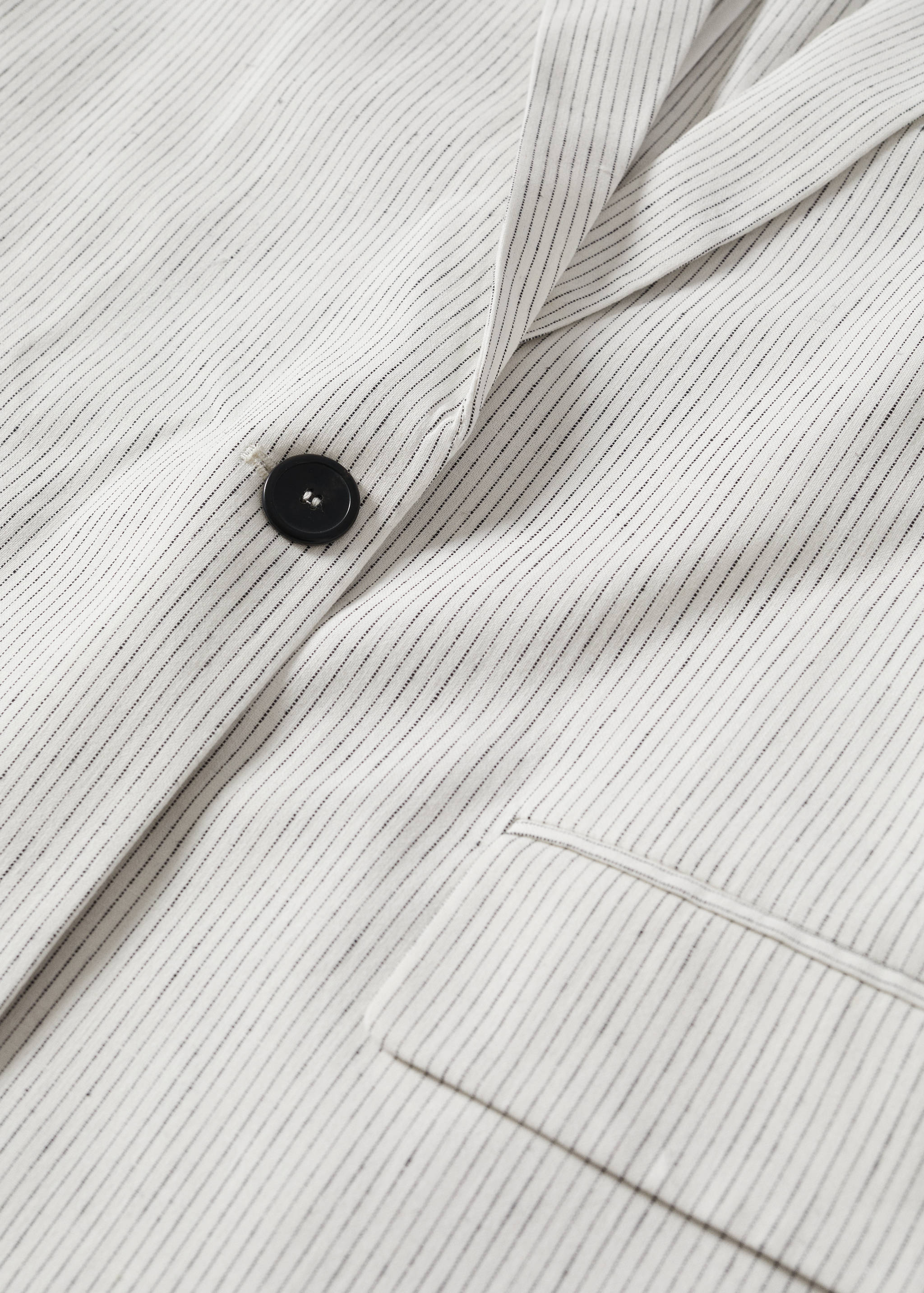 Striped suit blazer - Details of the article 8