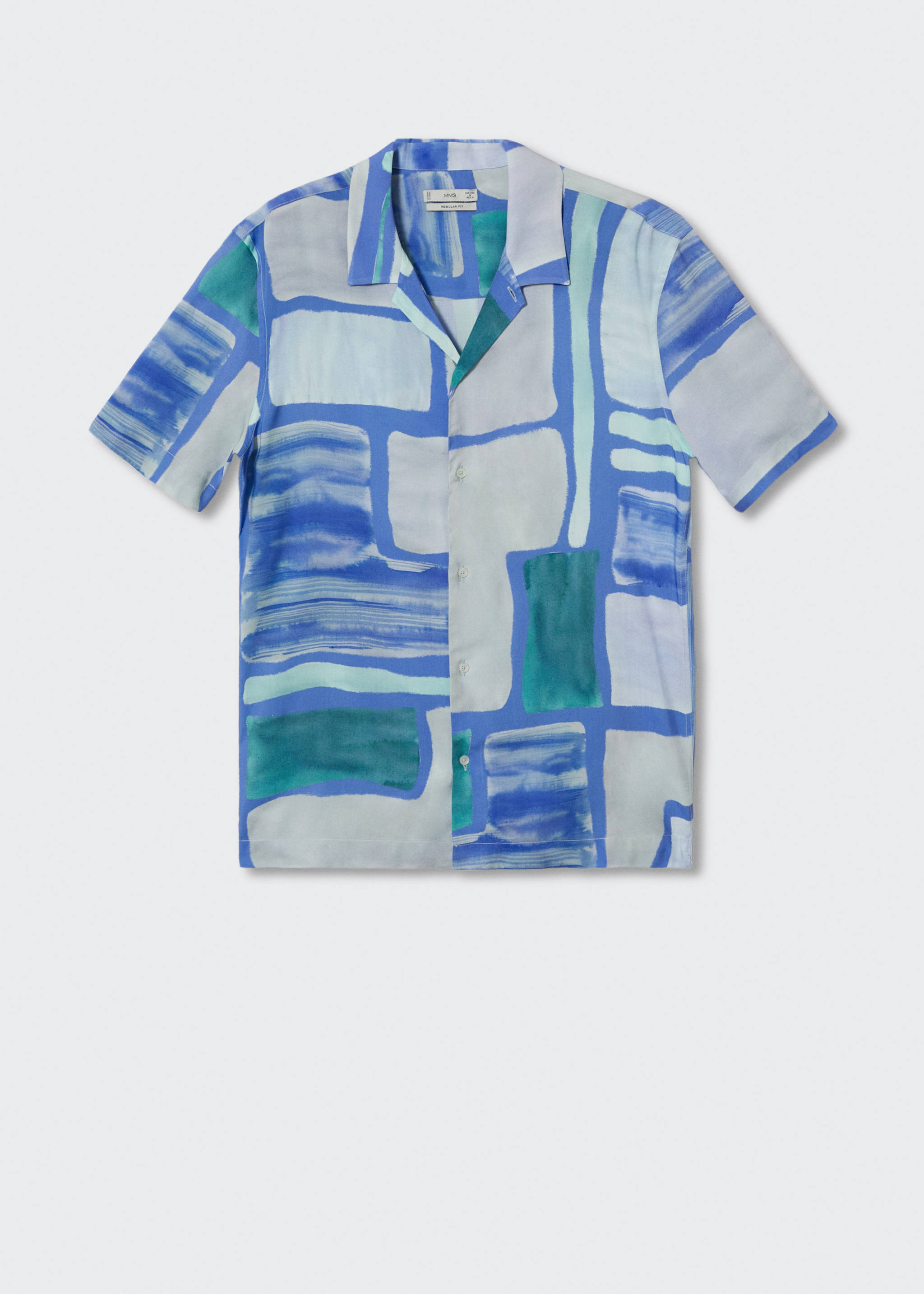 Printed flowy shirt - Article without model
