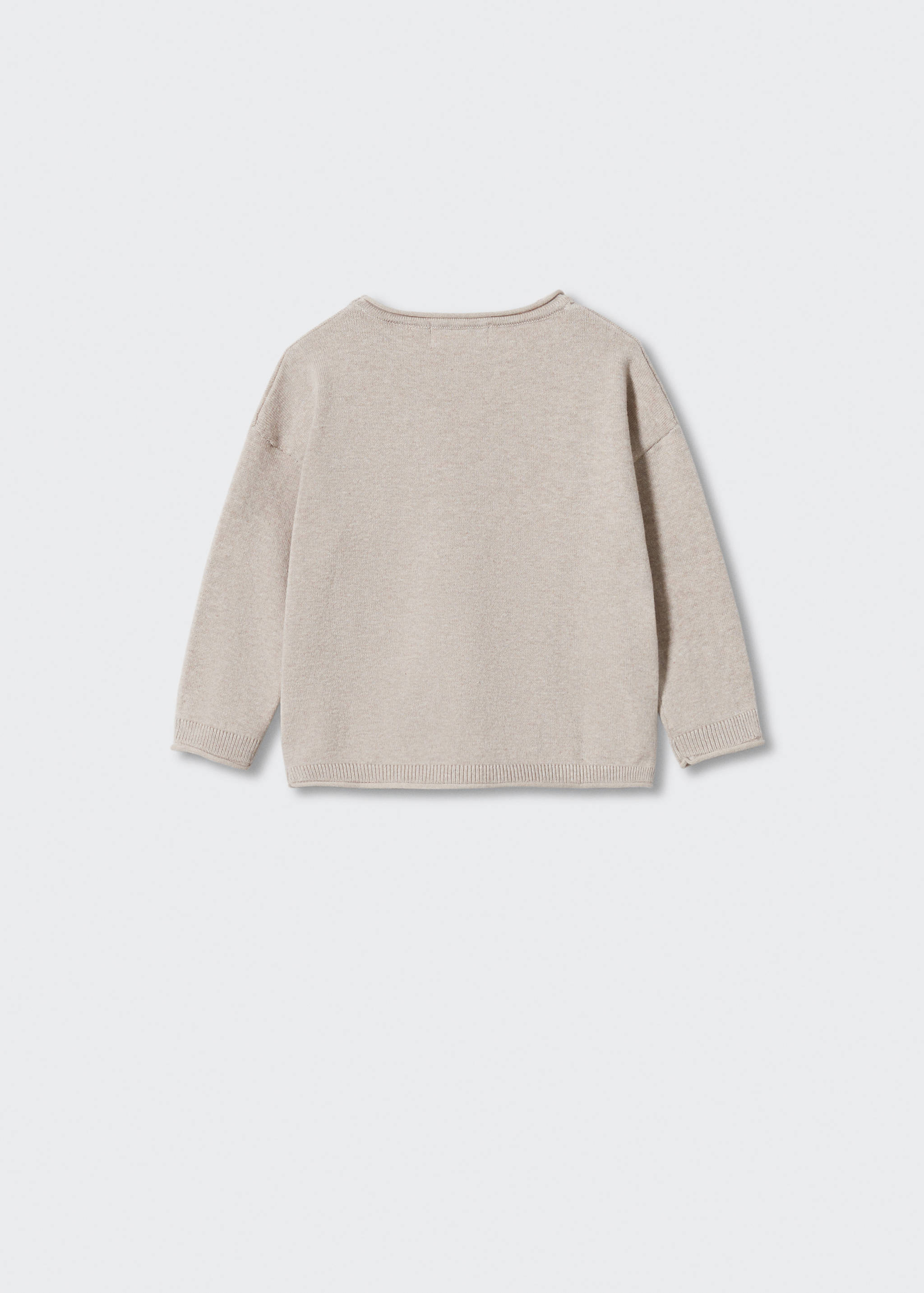 Pull-over maille poche - Verso de l’article