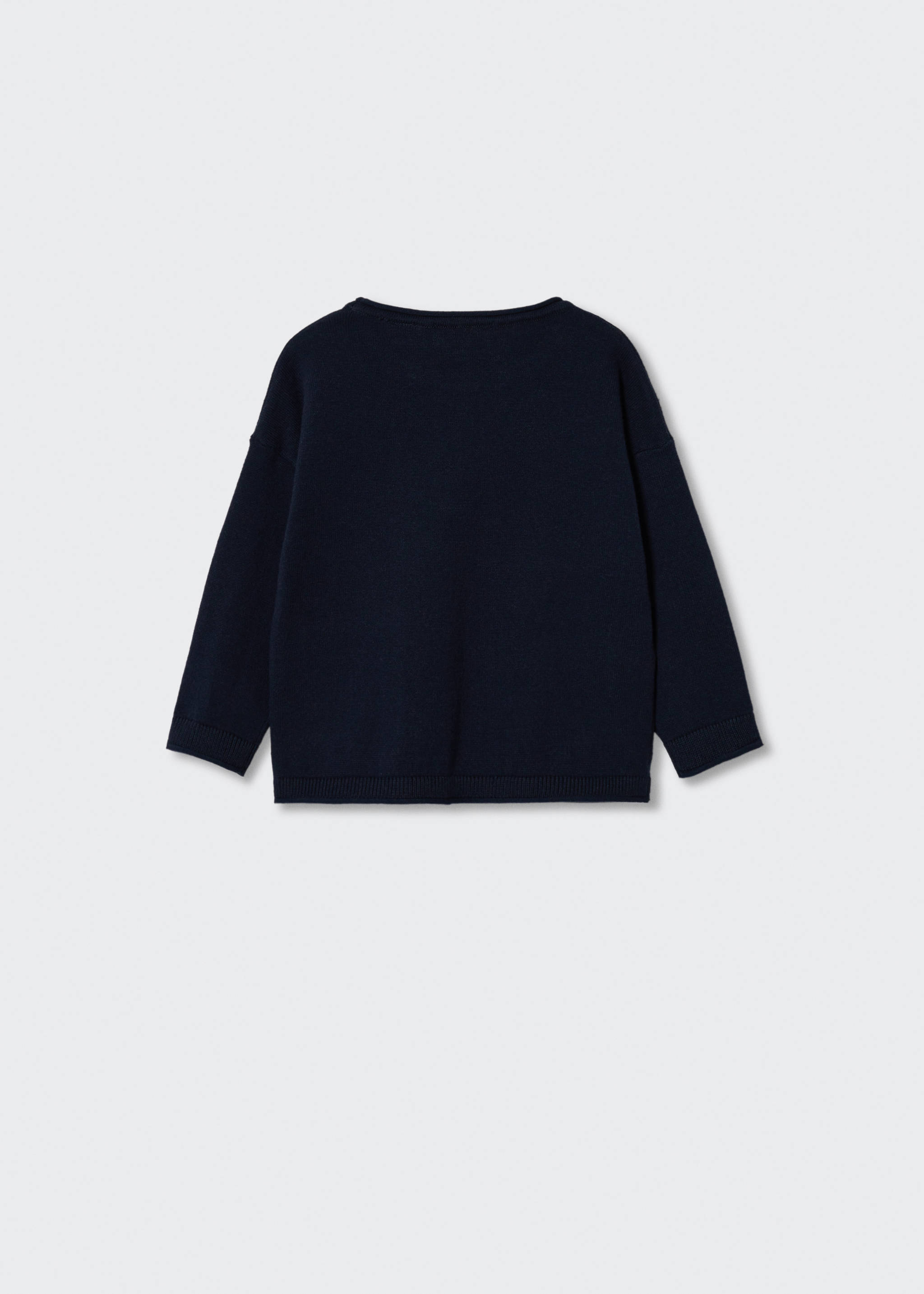 Pull-over maille poche - Verso de l’article