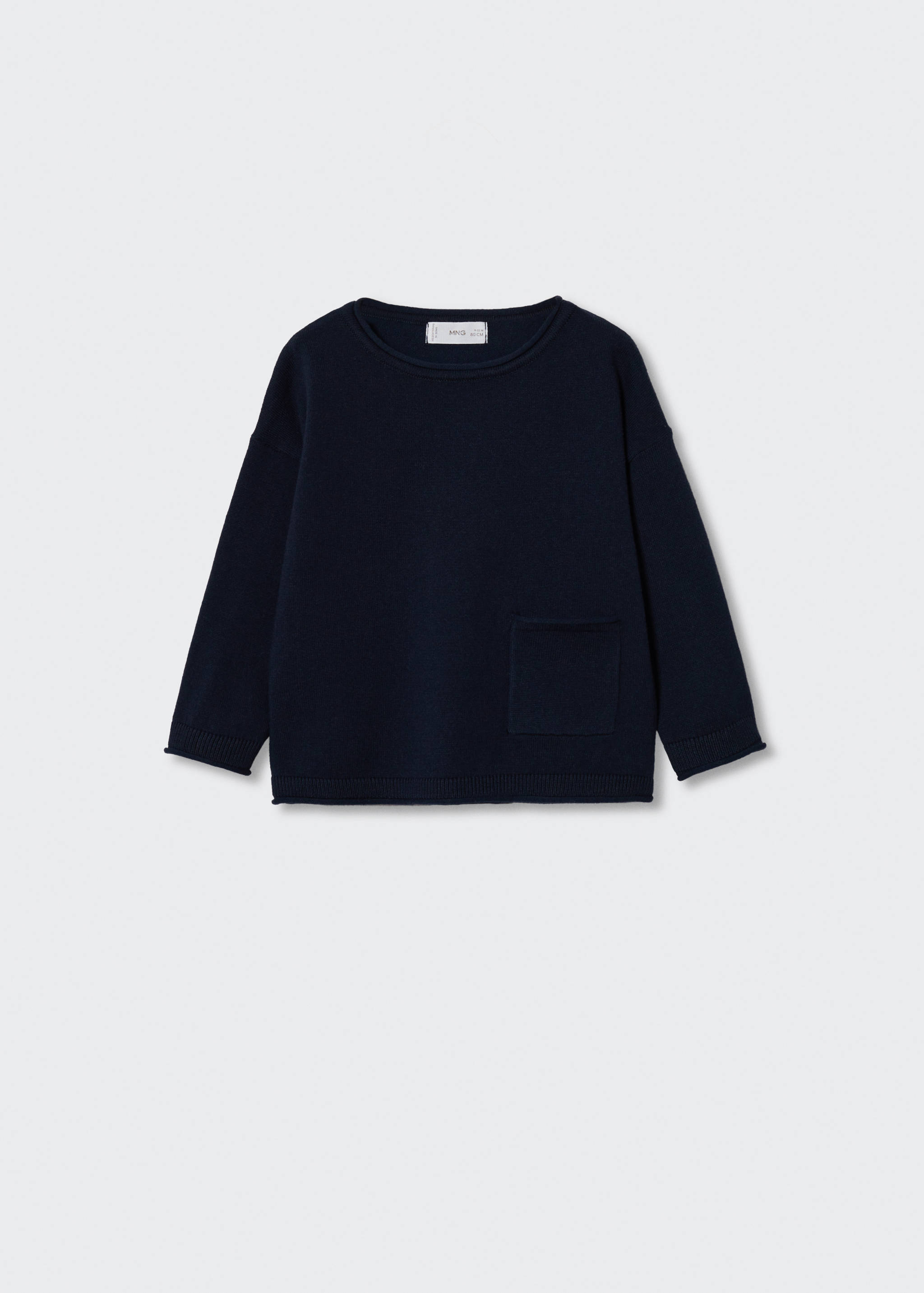 Pull-over maille poche - Article sans modèle