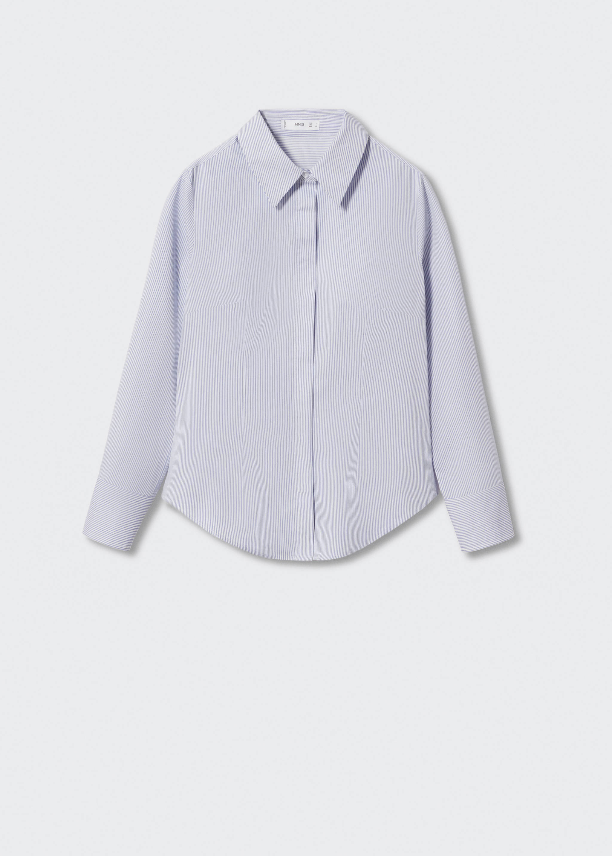 Essential cotton-blend shirt - Article without model