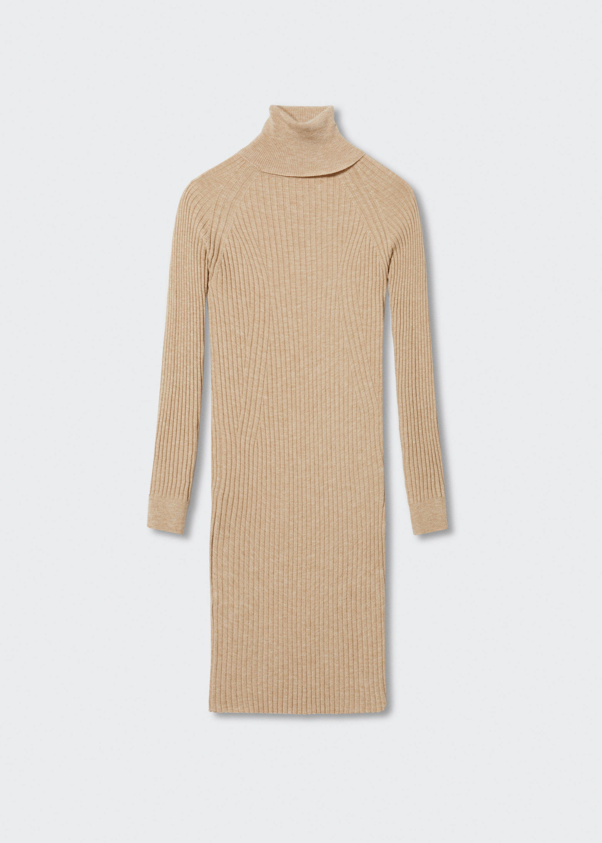 Ribbed knit dress - Article without model