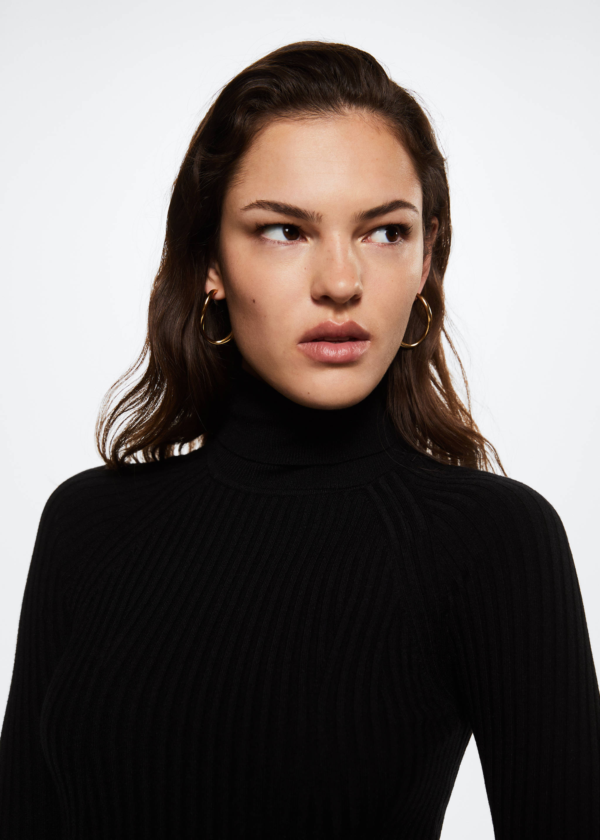 Ribbed knit dress - Details of the article 1