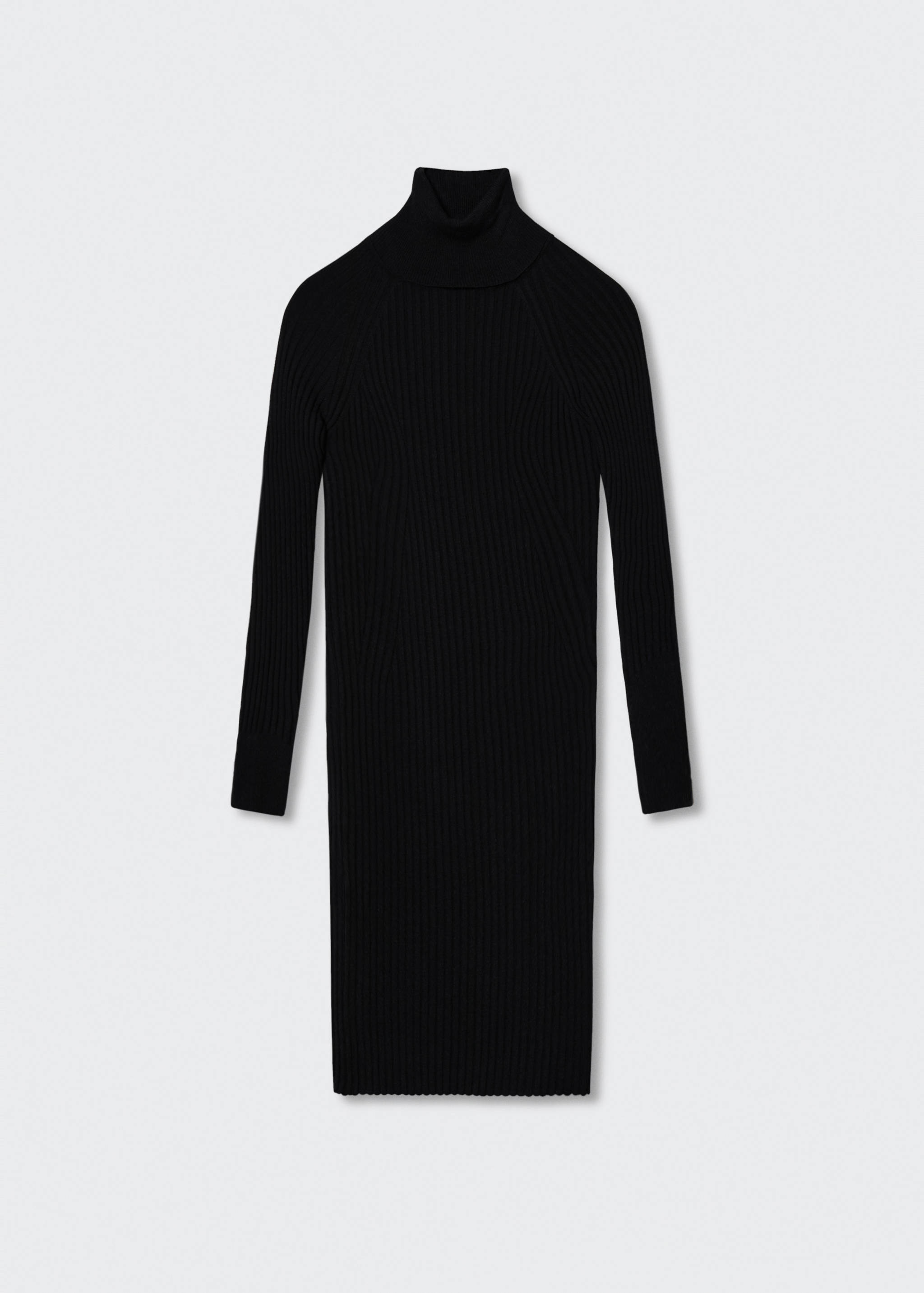 Ribbed knit dress - Article without model