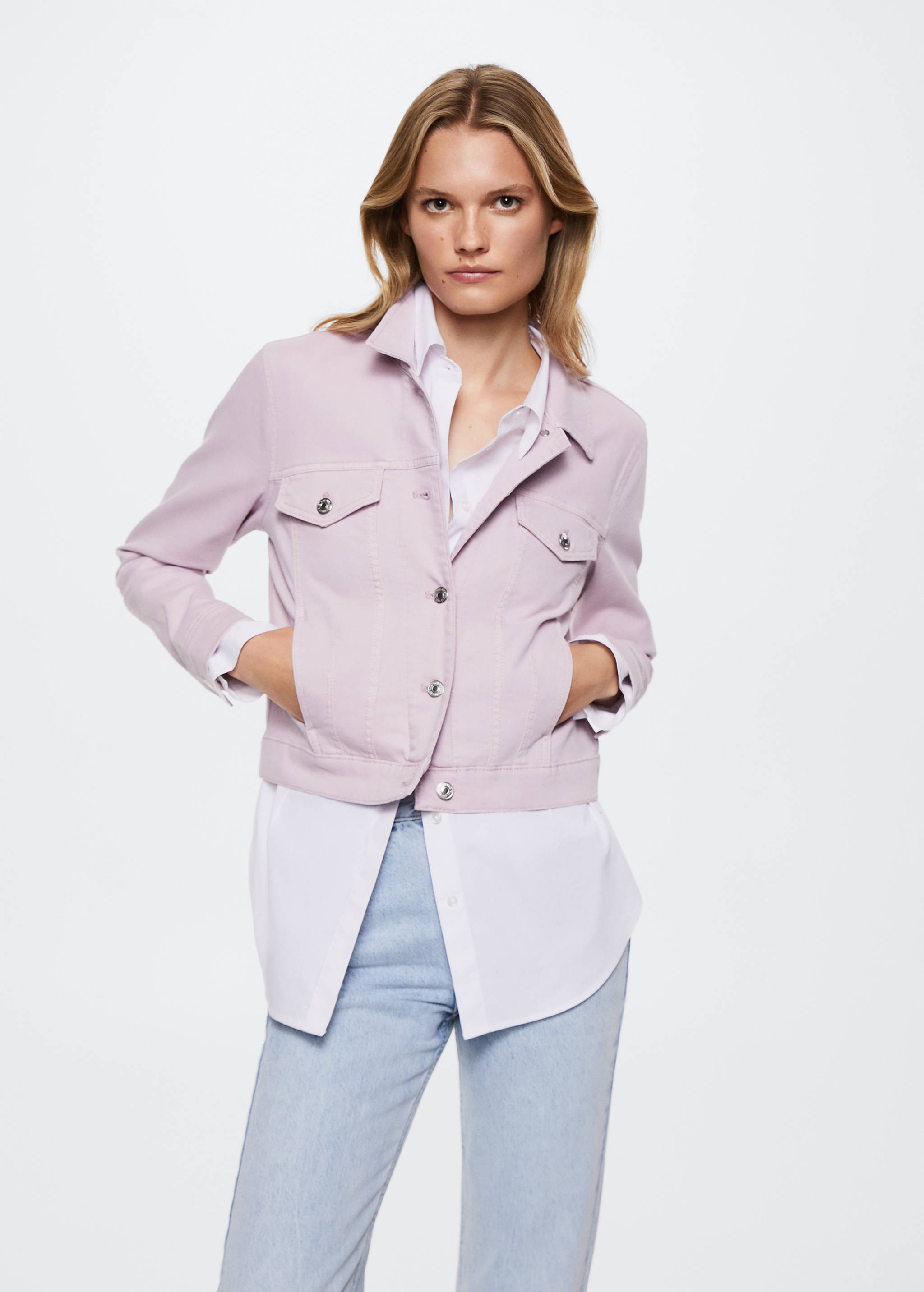 Caçadora texana butxaques - Pla mig