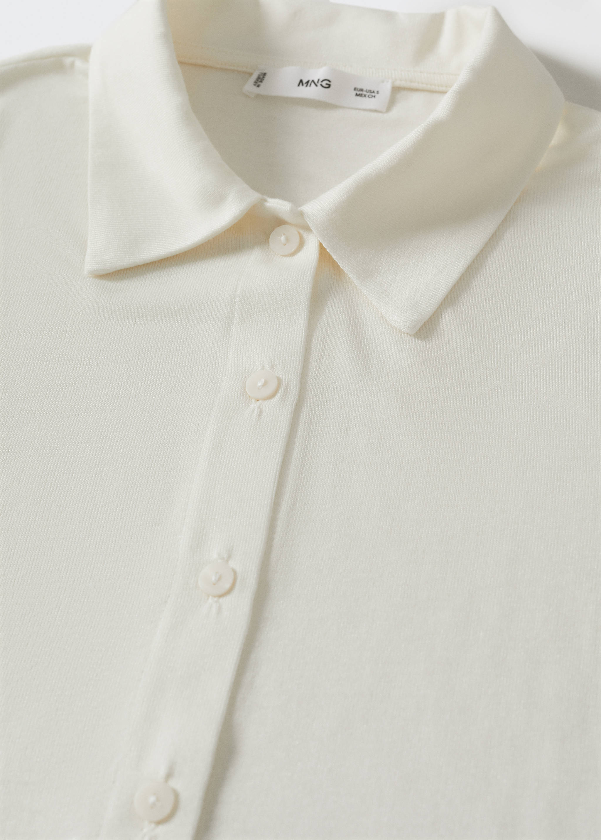 Camisa punto fino - Detalle del artículo 8