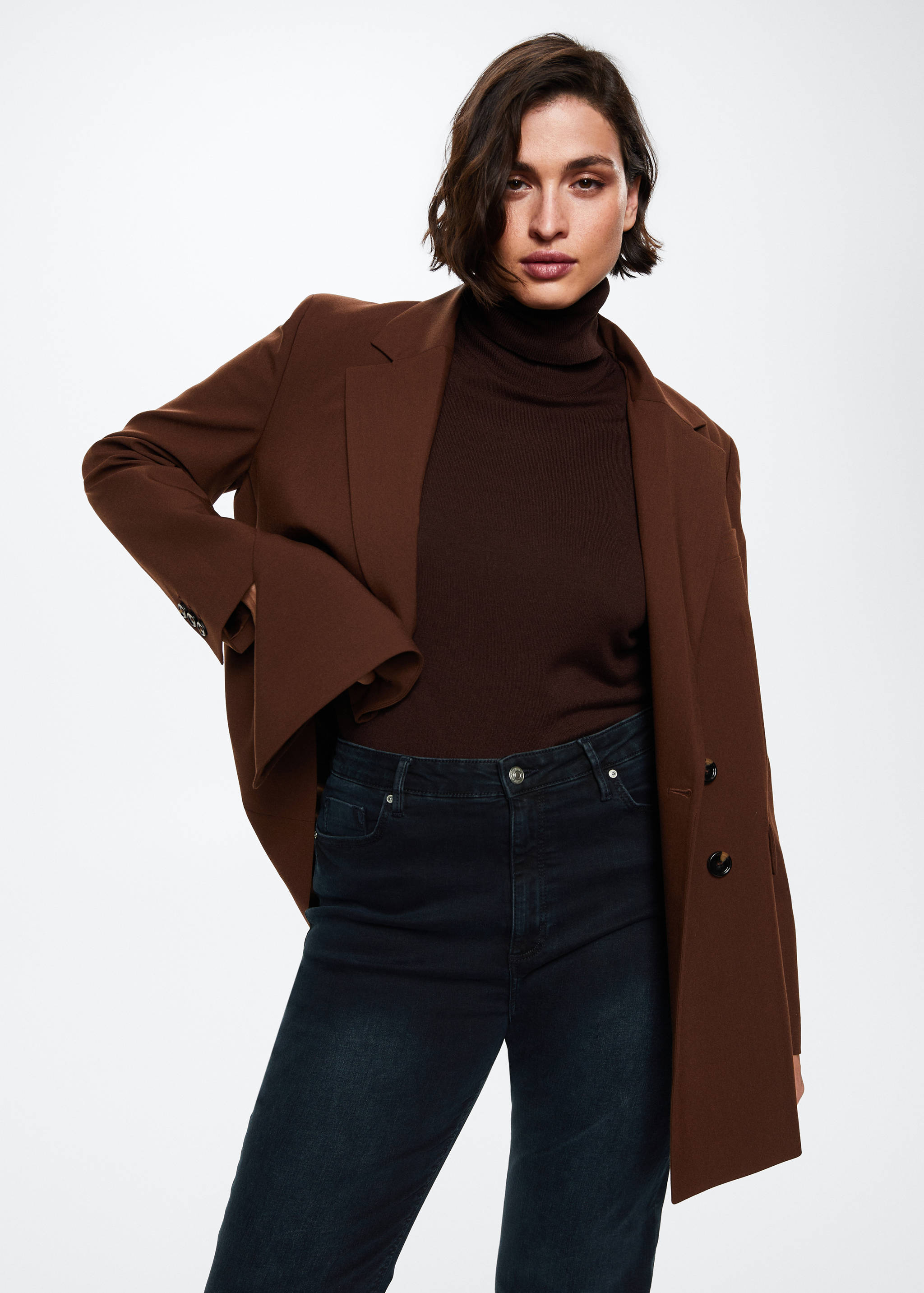 High-rise skinny jeans - Details of the article 5