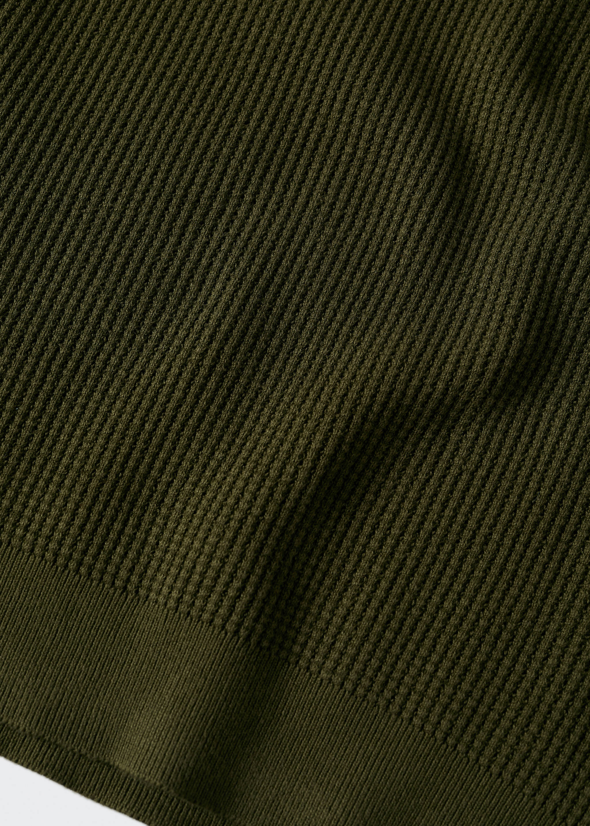 Structured cotton sweater - Details of the article 8