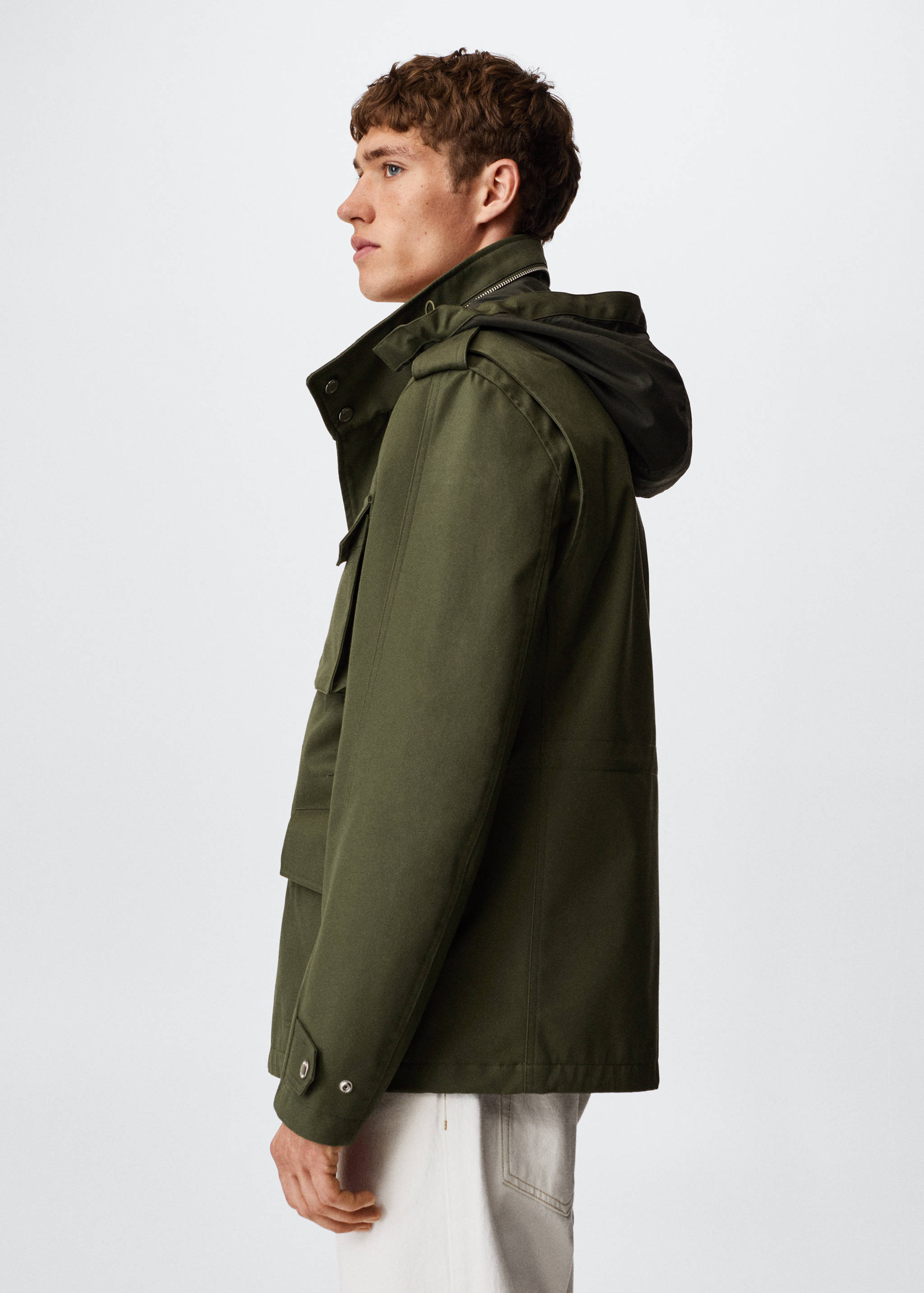 Blouson coton poches - Détail de l'article 2