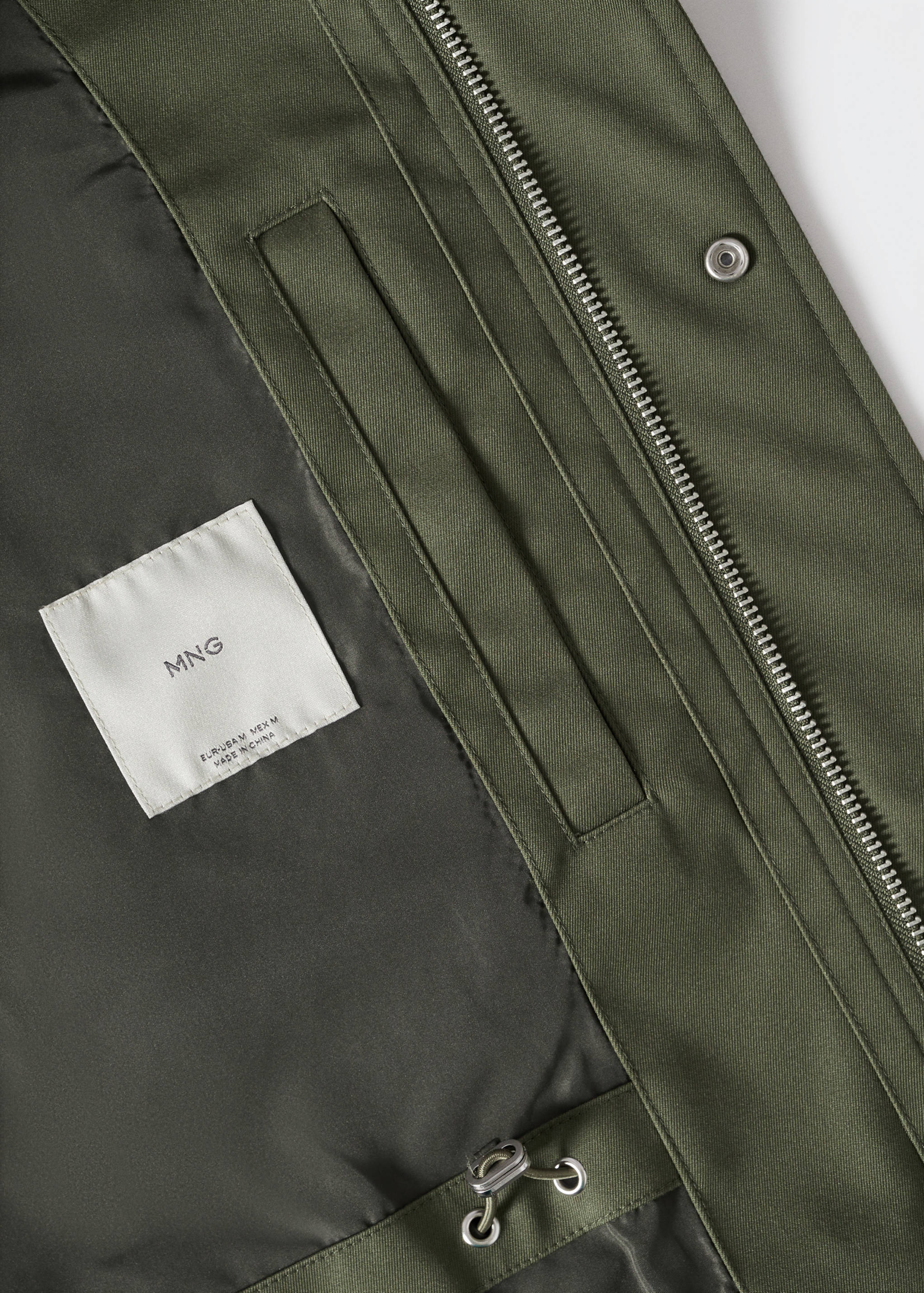 Blouson coton poches - Détail de l'article 8