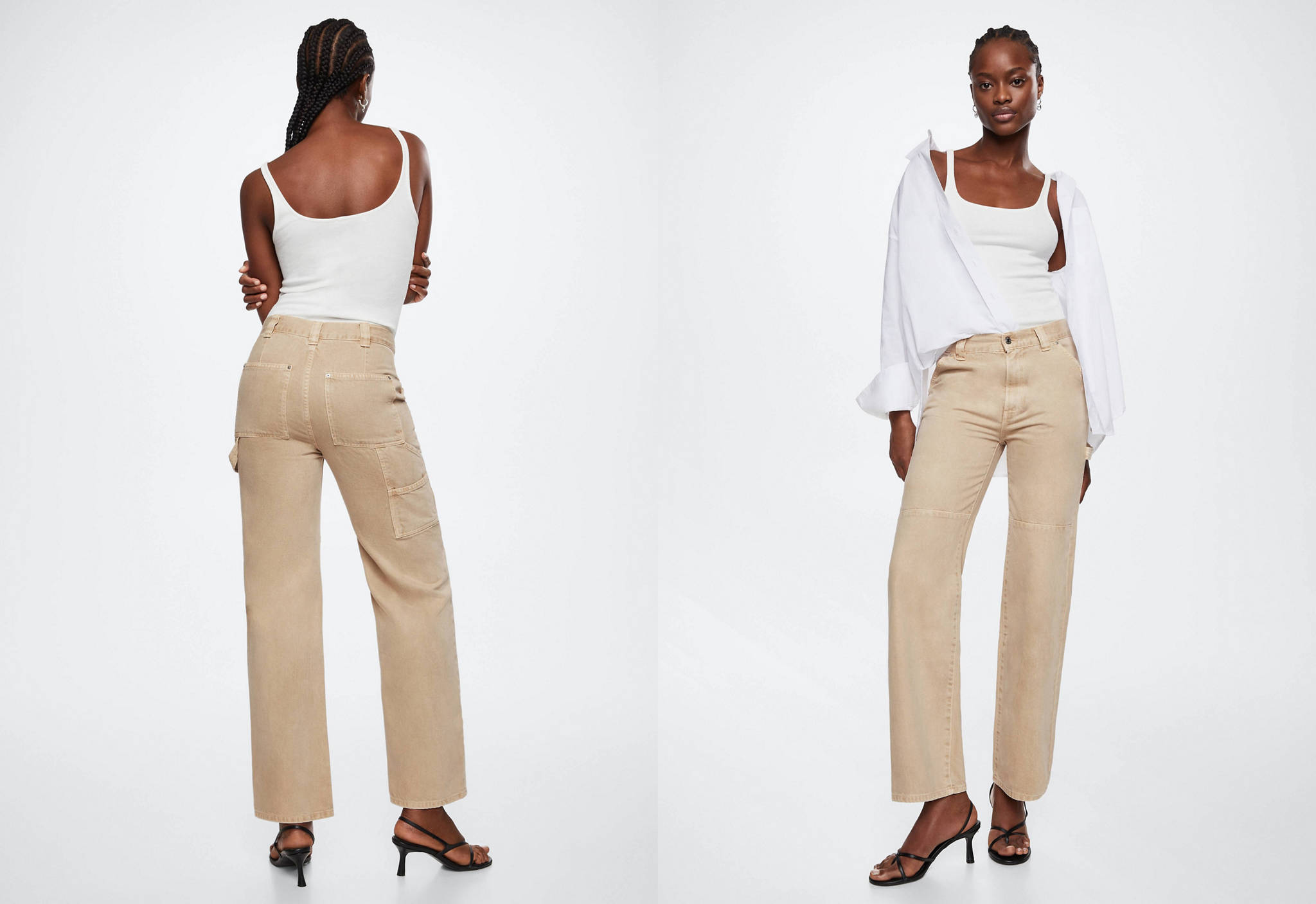 Pocket cargo jeans - Panoramic plane