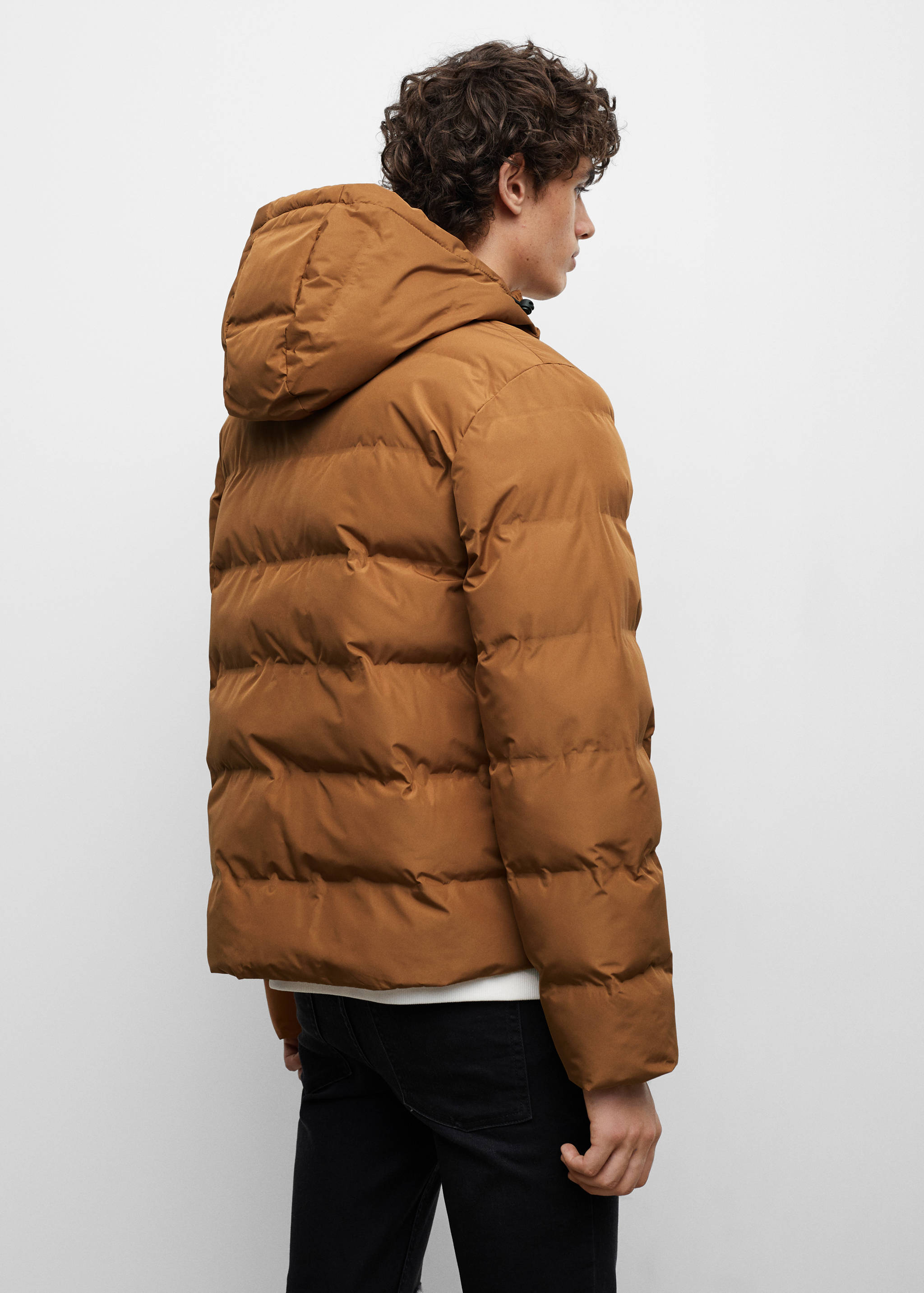 Anorak matelassé capuche - Verso de l’article