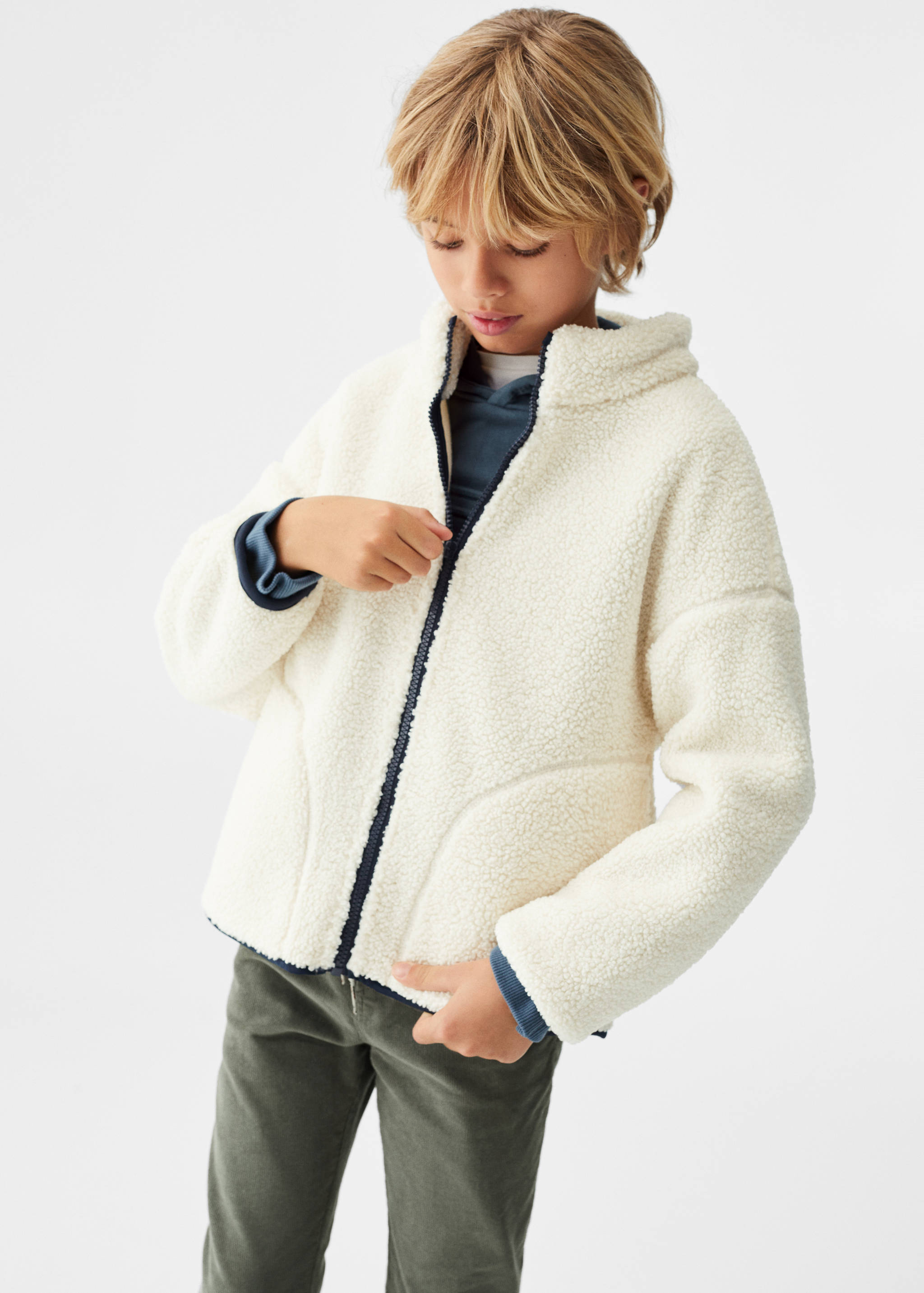 Fur-effect jacket - Medium plane