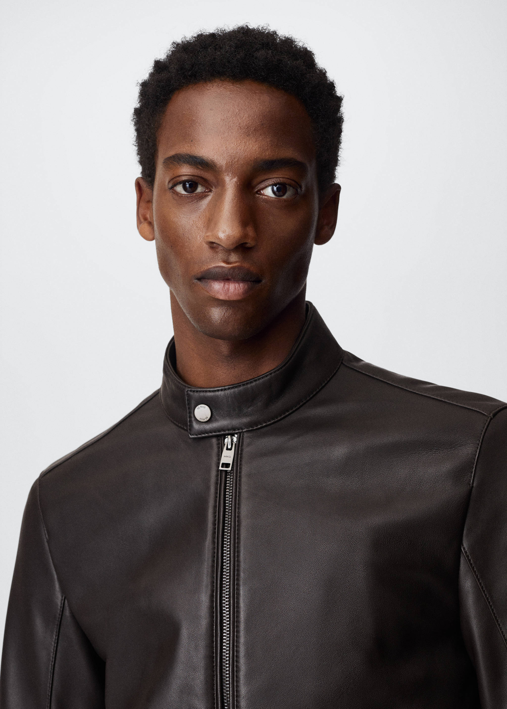 Cazadora biker piel - Detalle del artículo 1