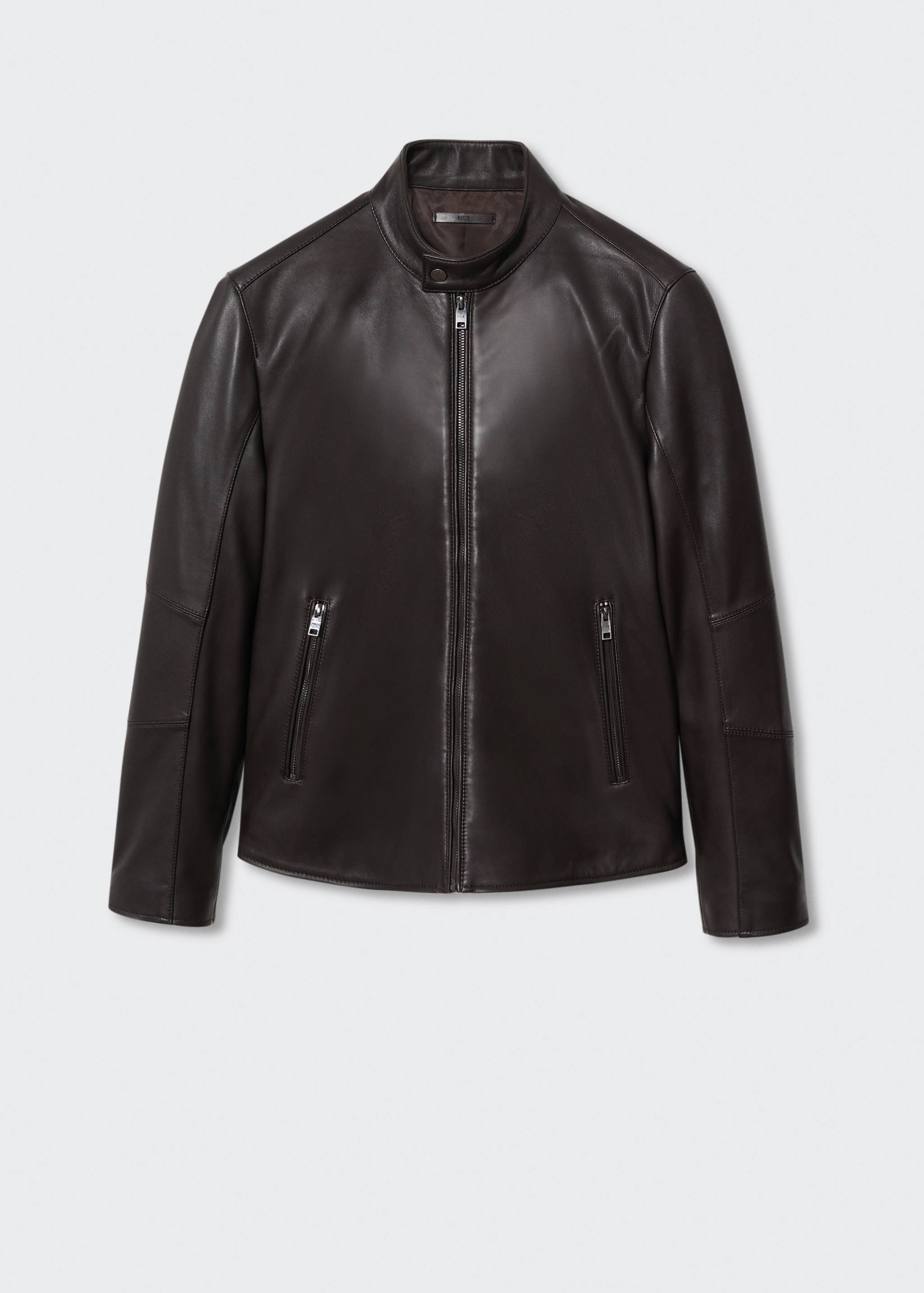 Cazadora biker piel - Artículo sin modelo