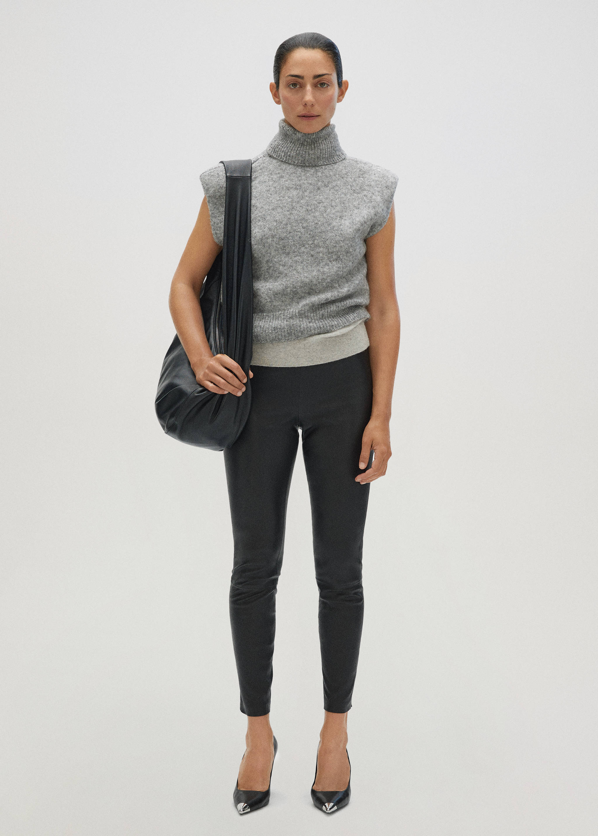 100% leather leggings - Details of the article 7