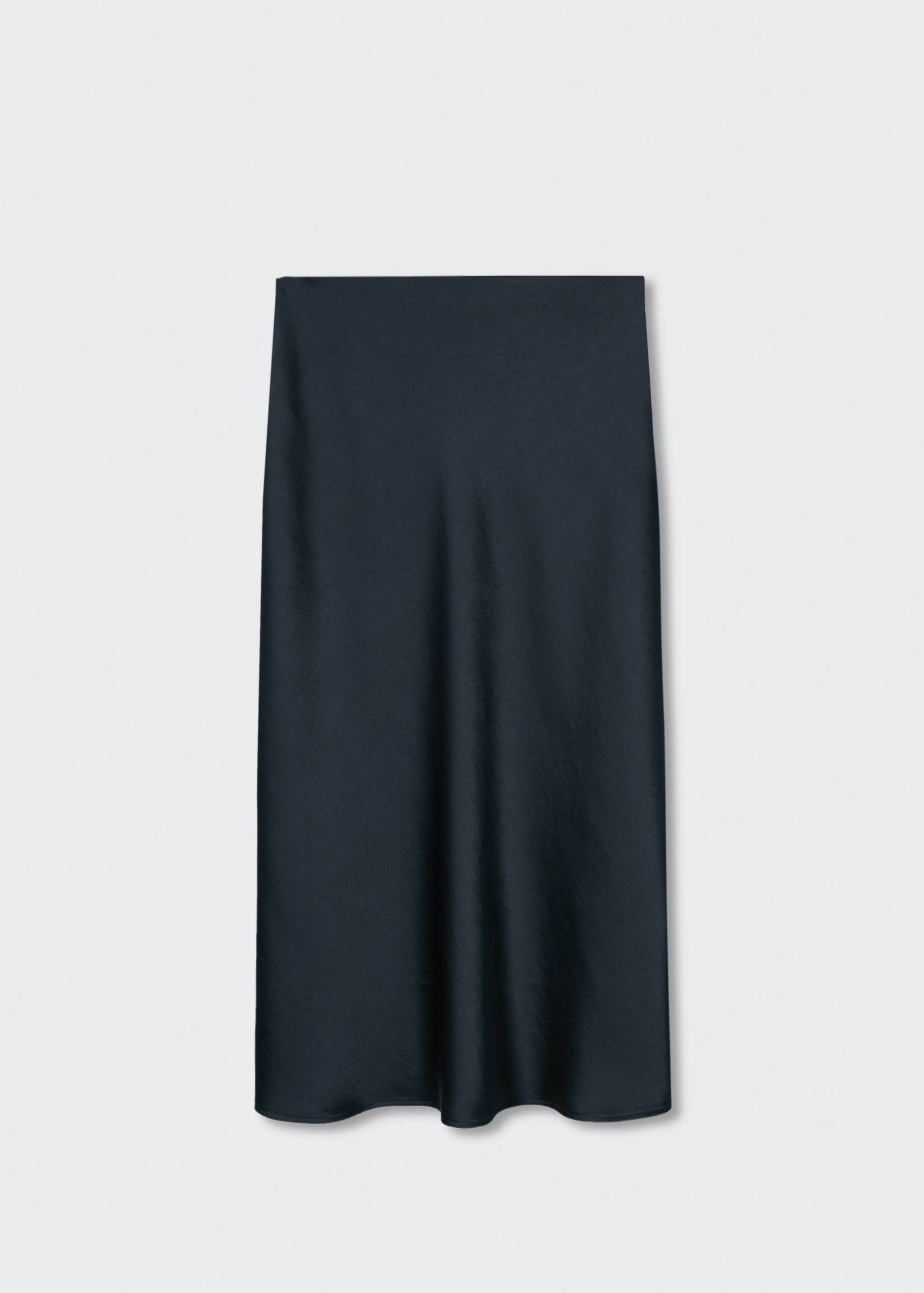 Midi satin skirt - Article without model