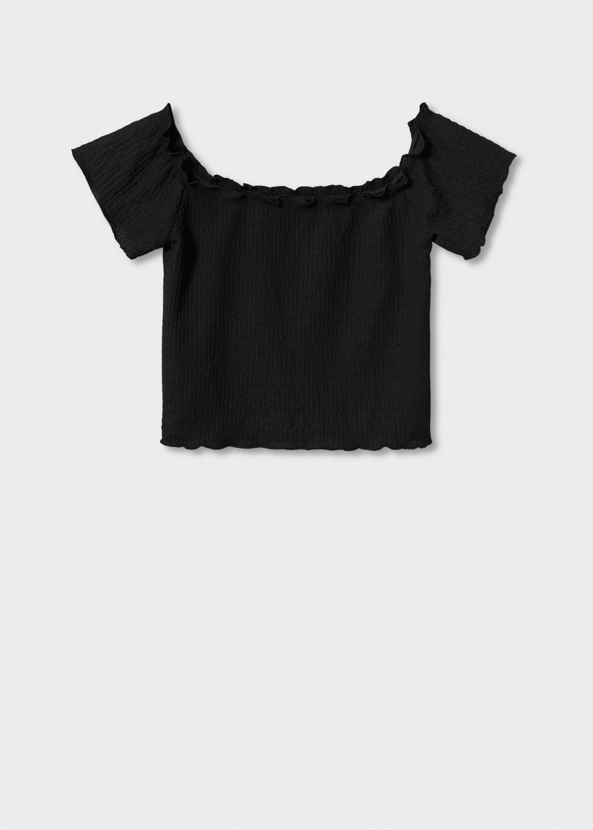 Crop top texturé - Article sans modèle