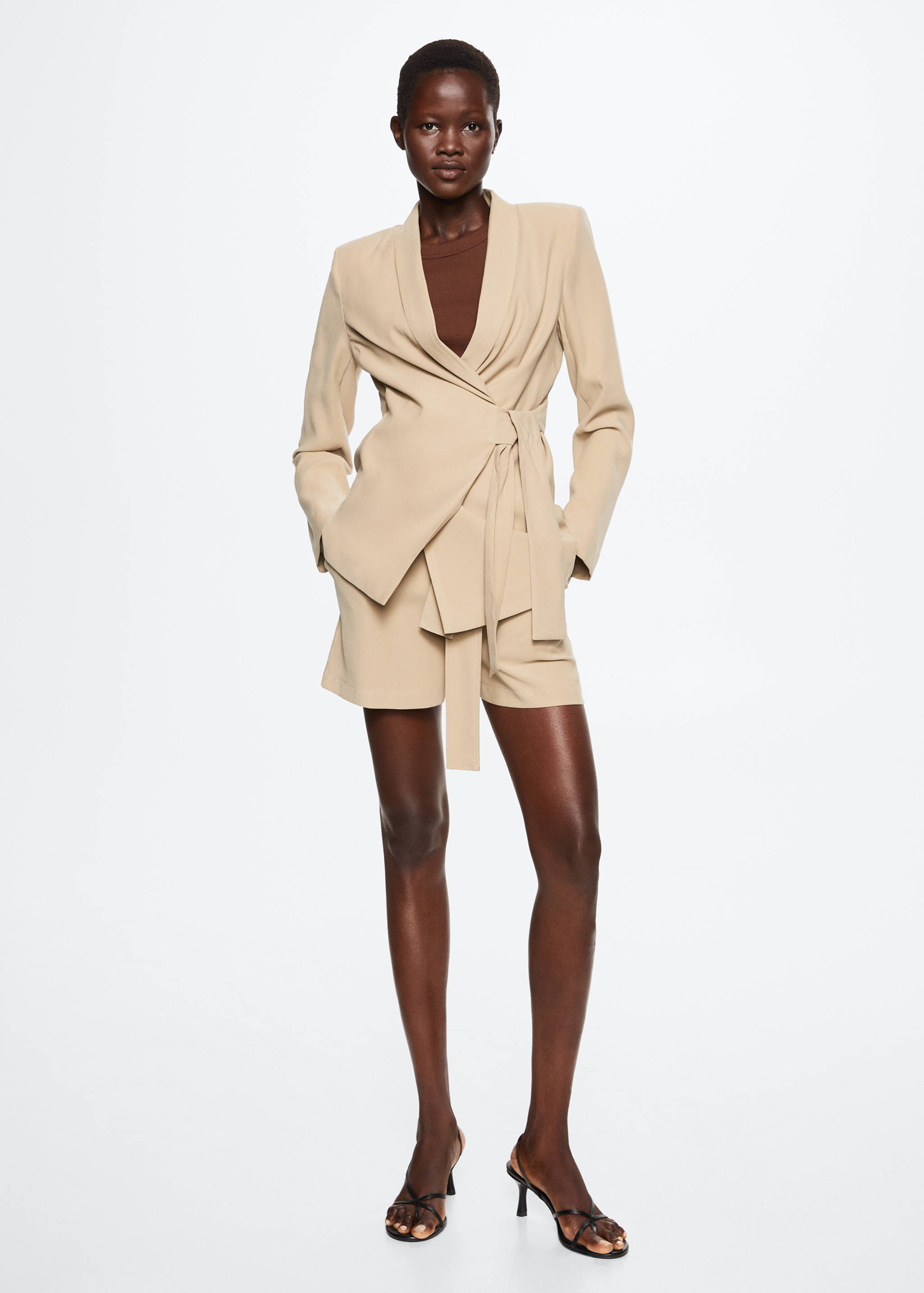 Blazer mit Schleifendessin - Allgemeine Ansicht