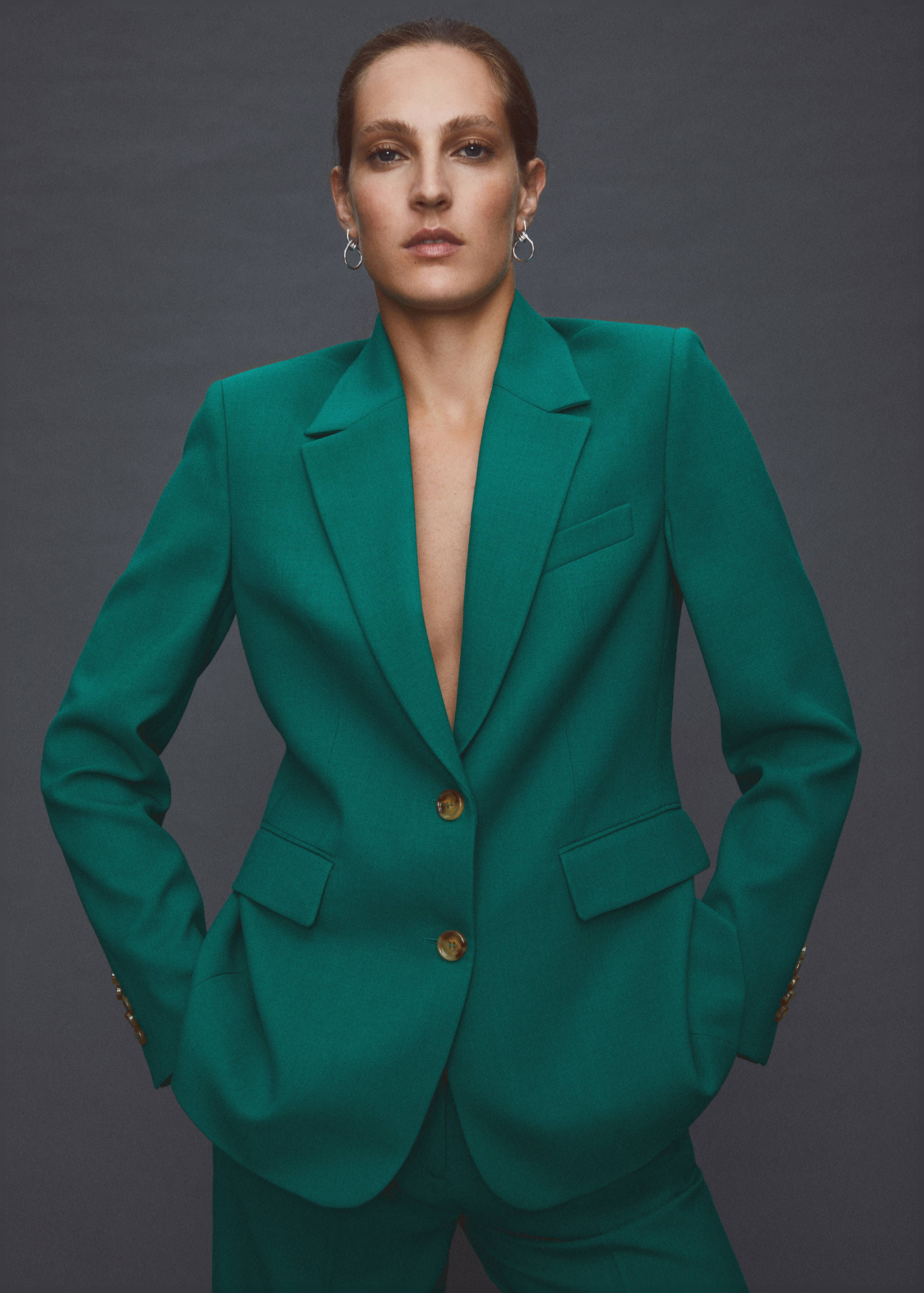 Wool suit blazer - Details of the article 7