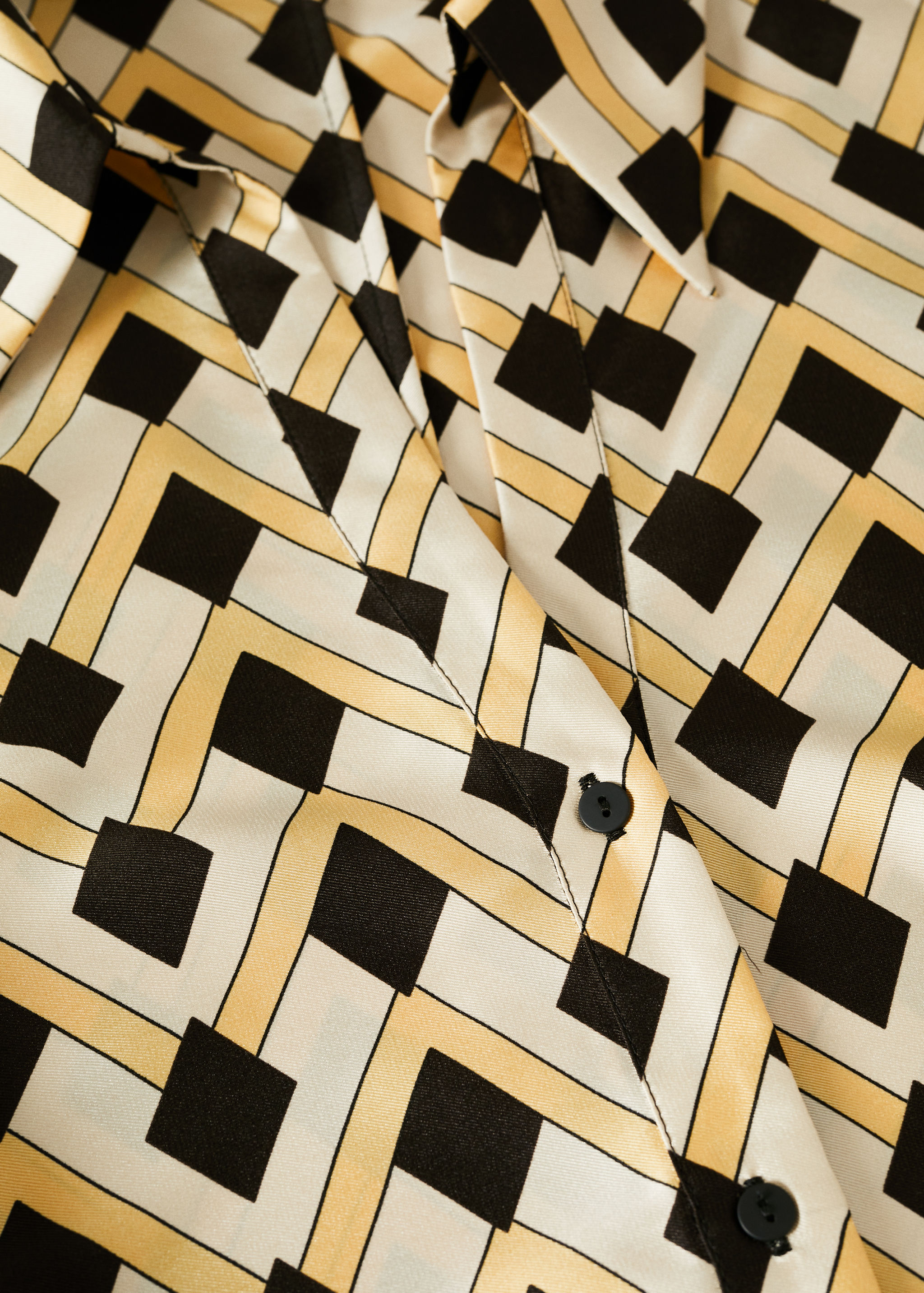 Geometric print dress - Details of the article 8