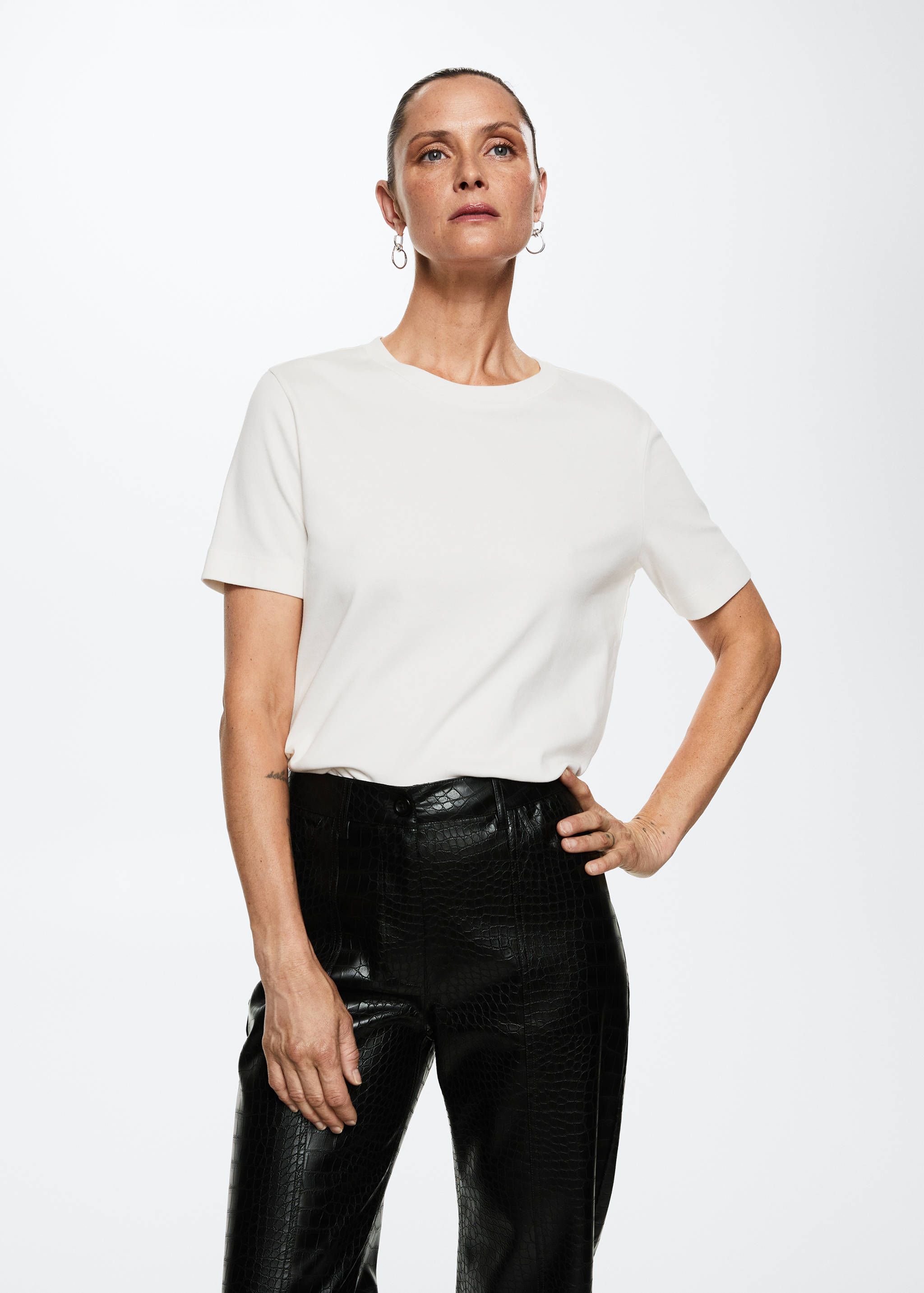 Pantalons efecte pell cocodril - Detall de l'article 1