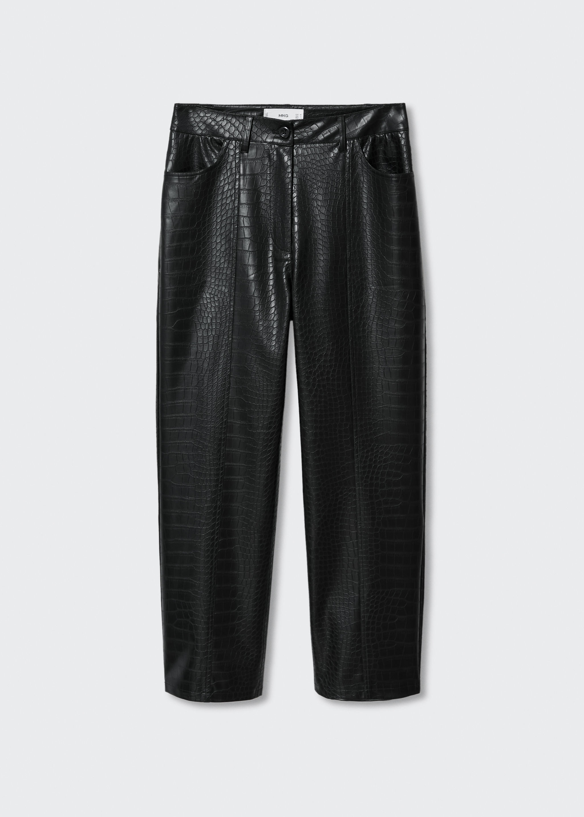 Pantalons efecte pell cocodril - Article sense model