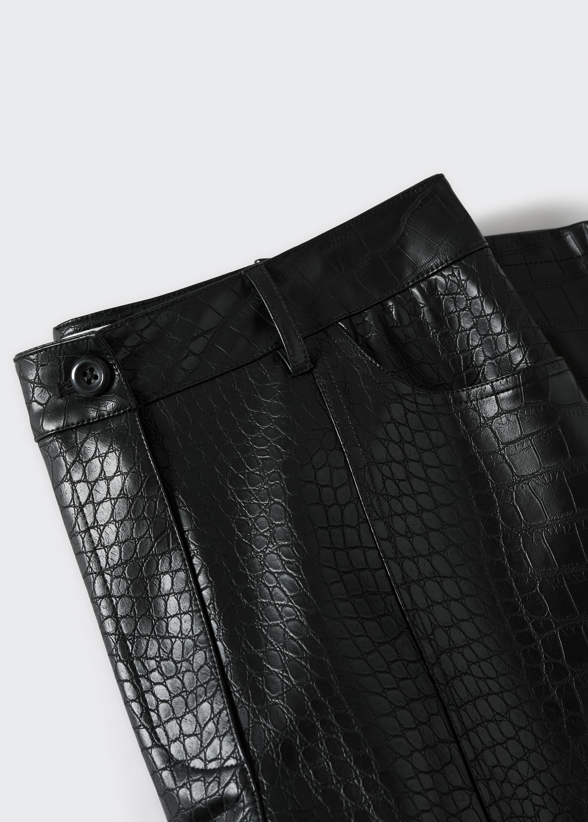 Pantalons efecte pell cocodril - Detall de l'article 8