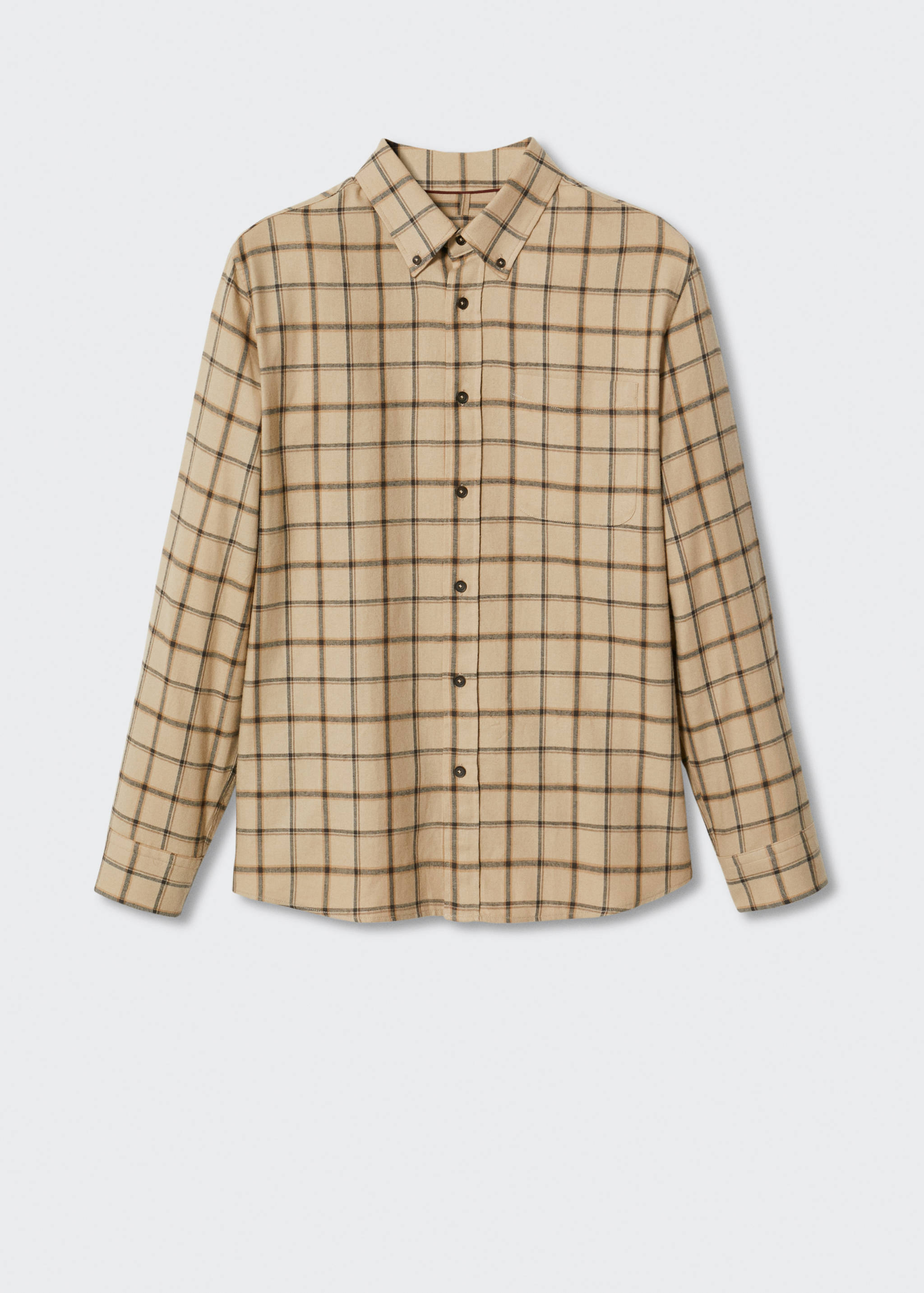 Checked flannel shirt - Article without model