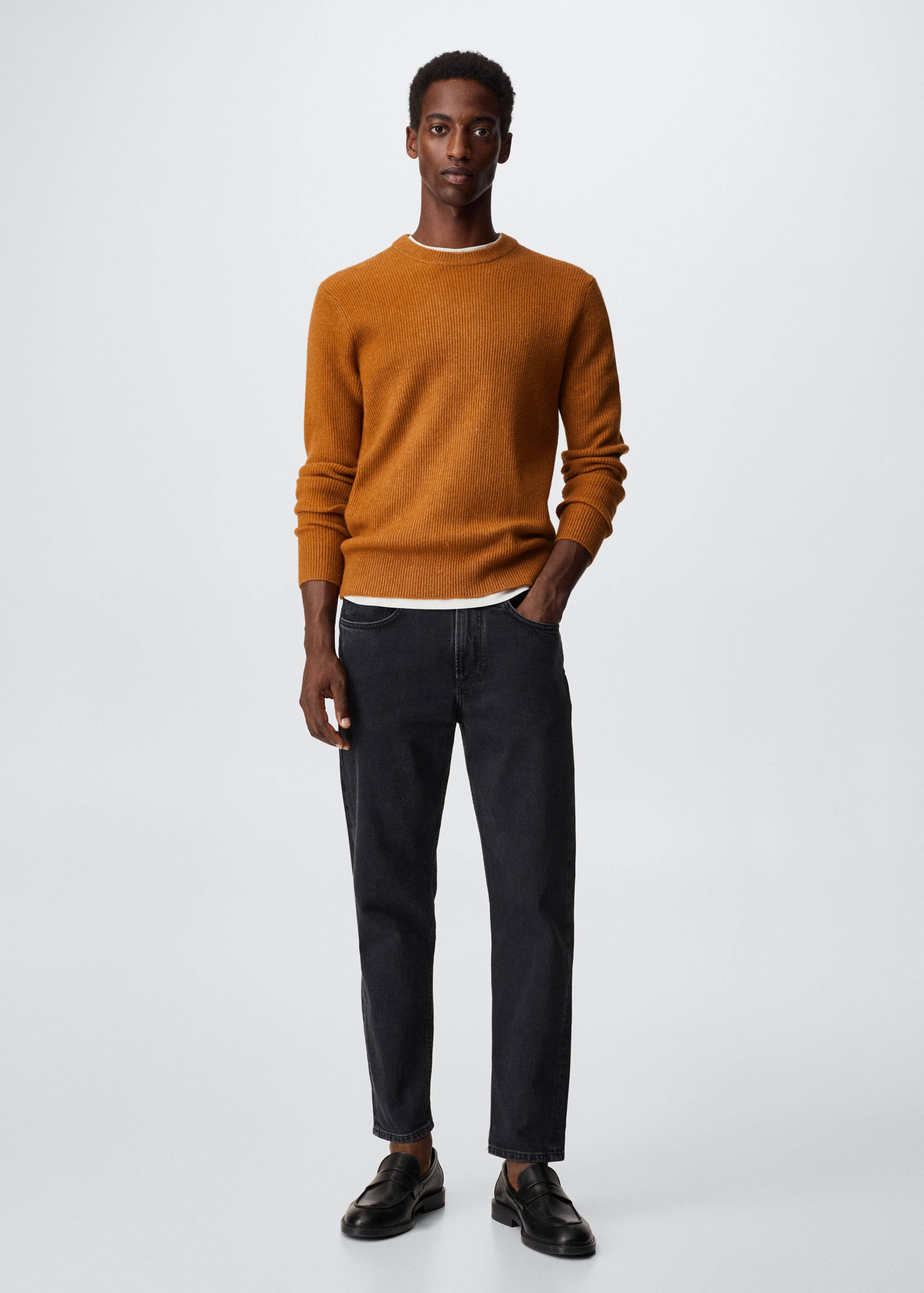 Structured fabric sweater - General plane