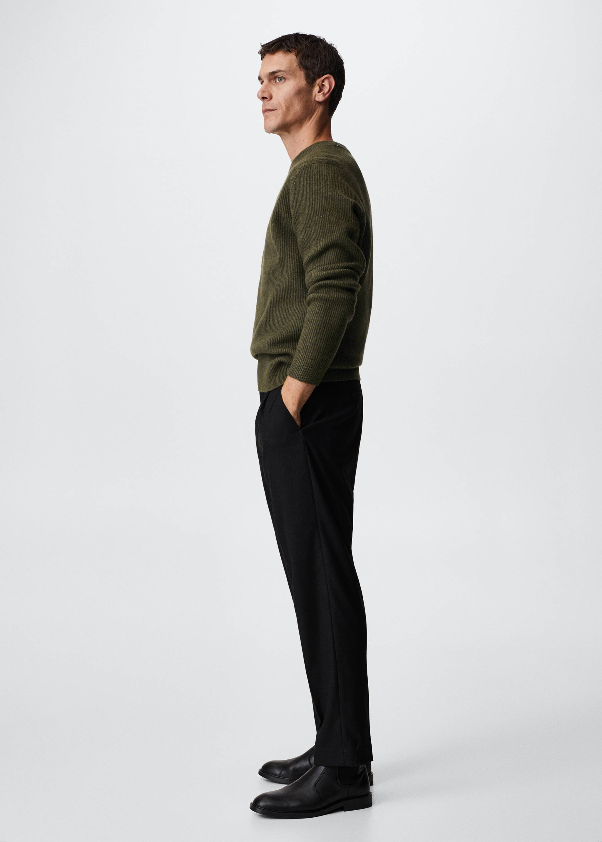 Structured fabric sweater - Details of the article 6