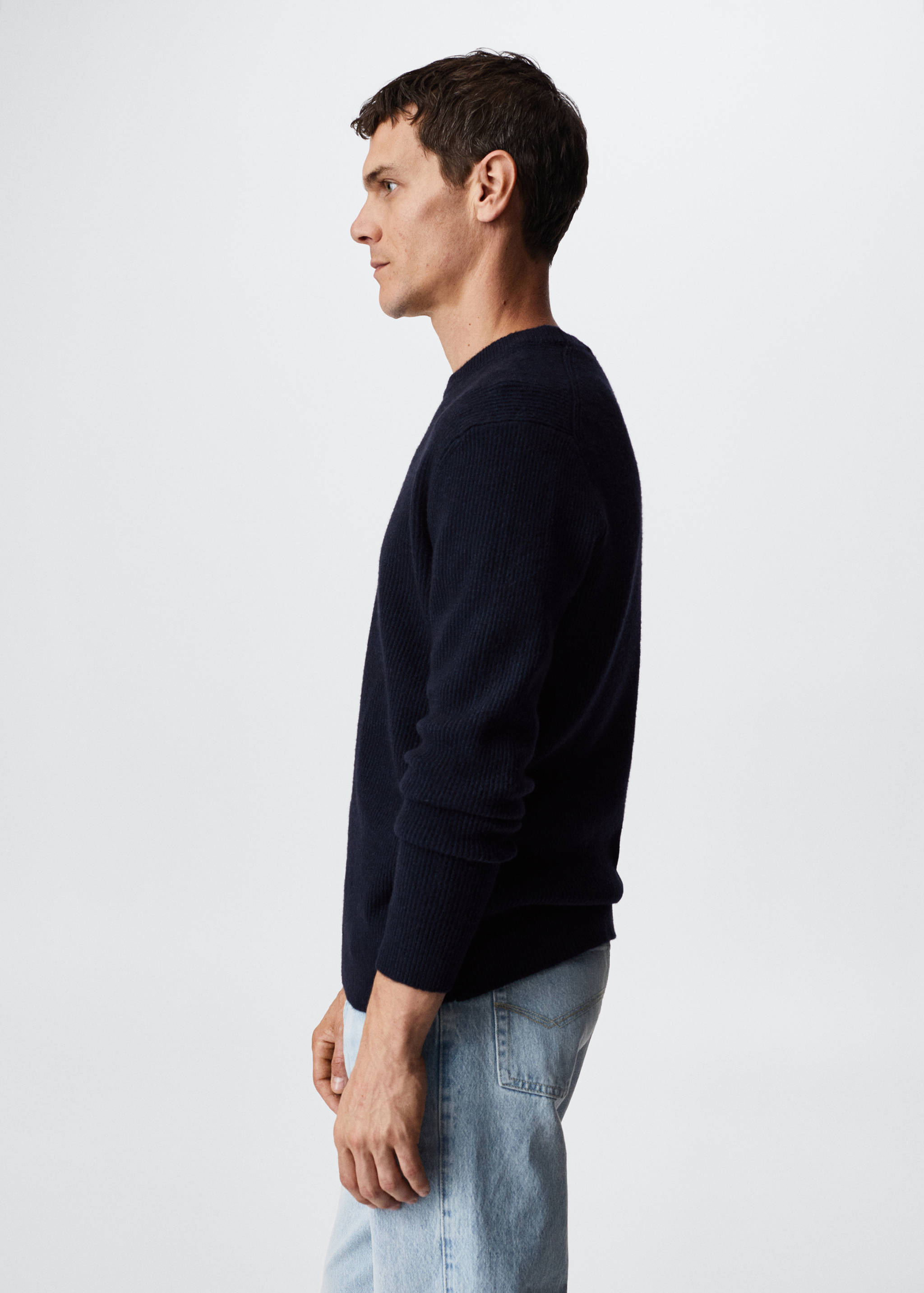 Structured fabric sweater - Details of the article 6