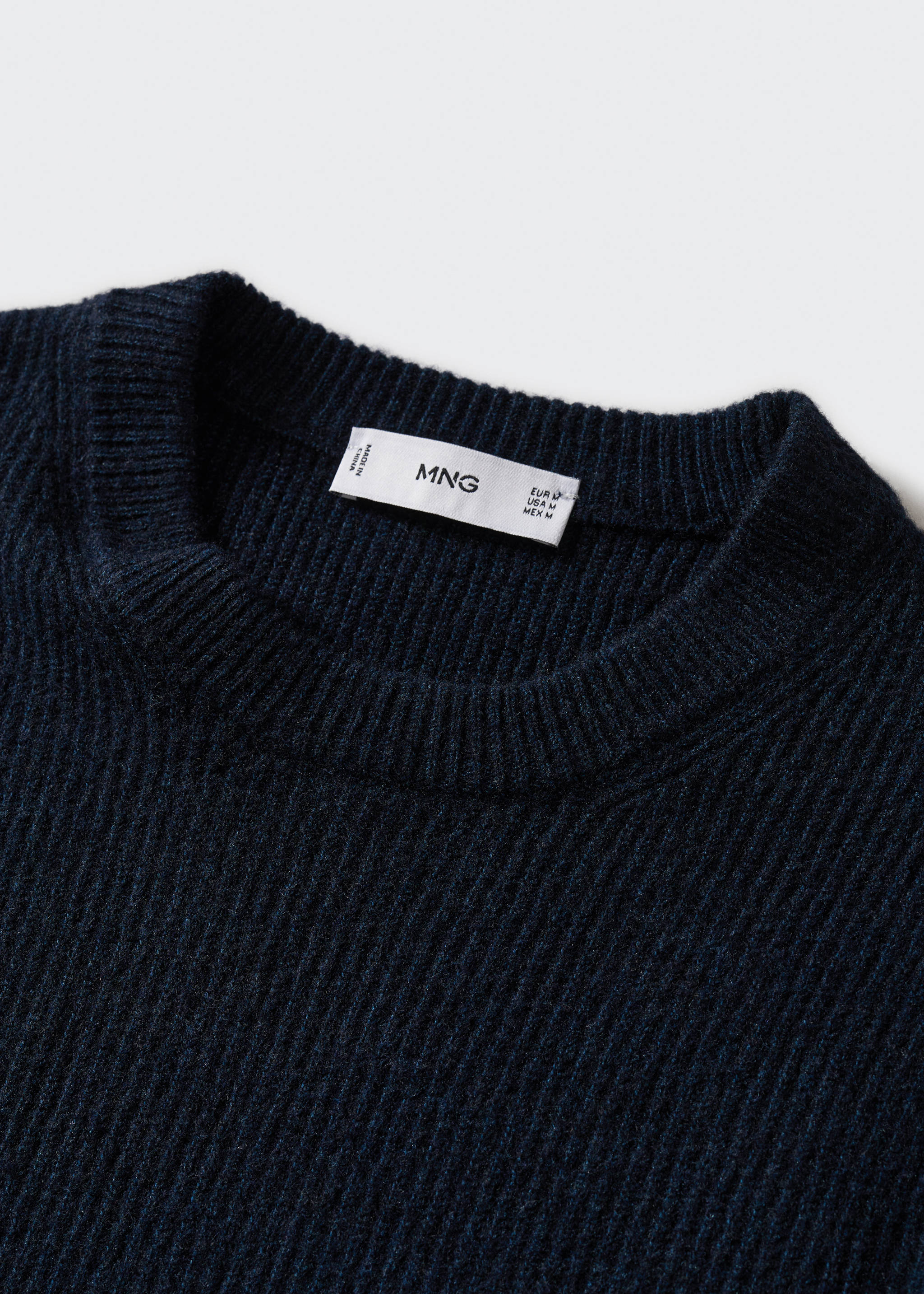 Structured fabric sweater - Details of the article 8