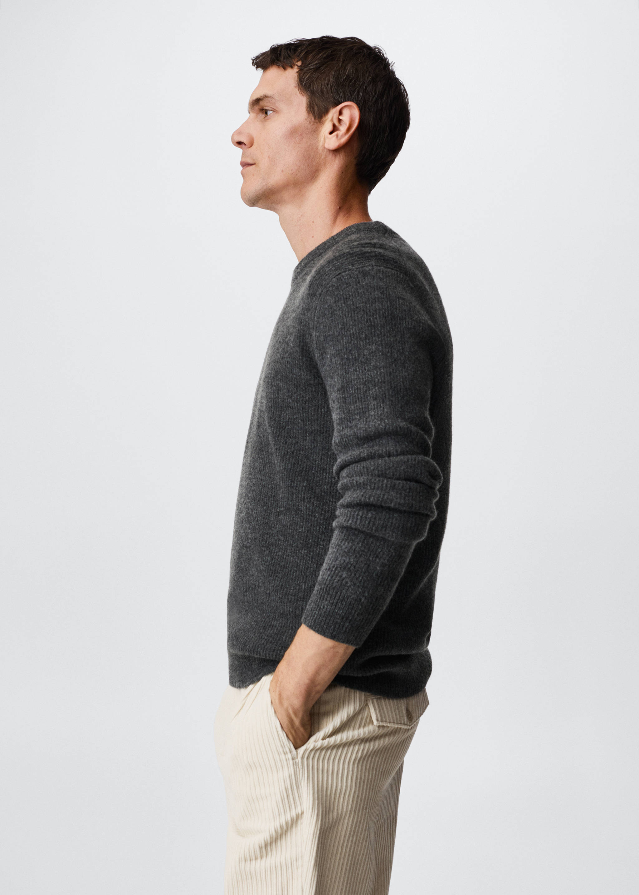 Structured fabric sweater - Details of the article 6