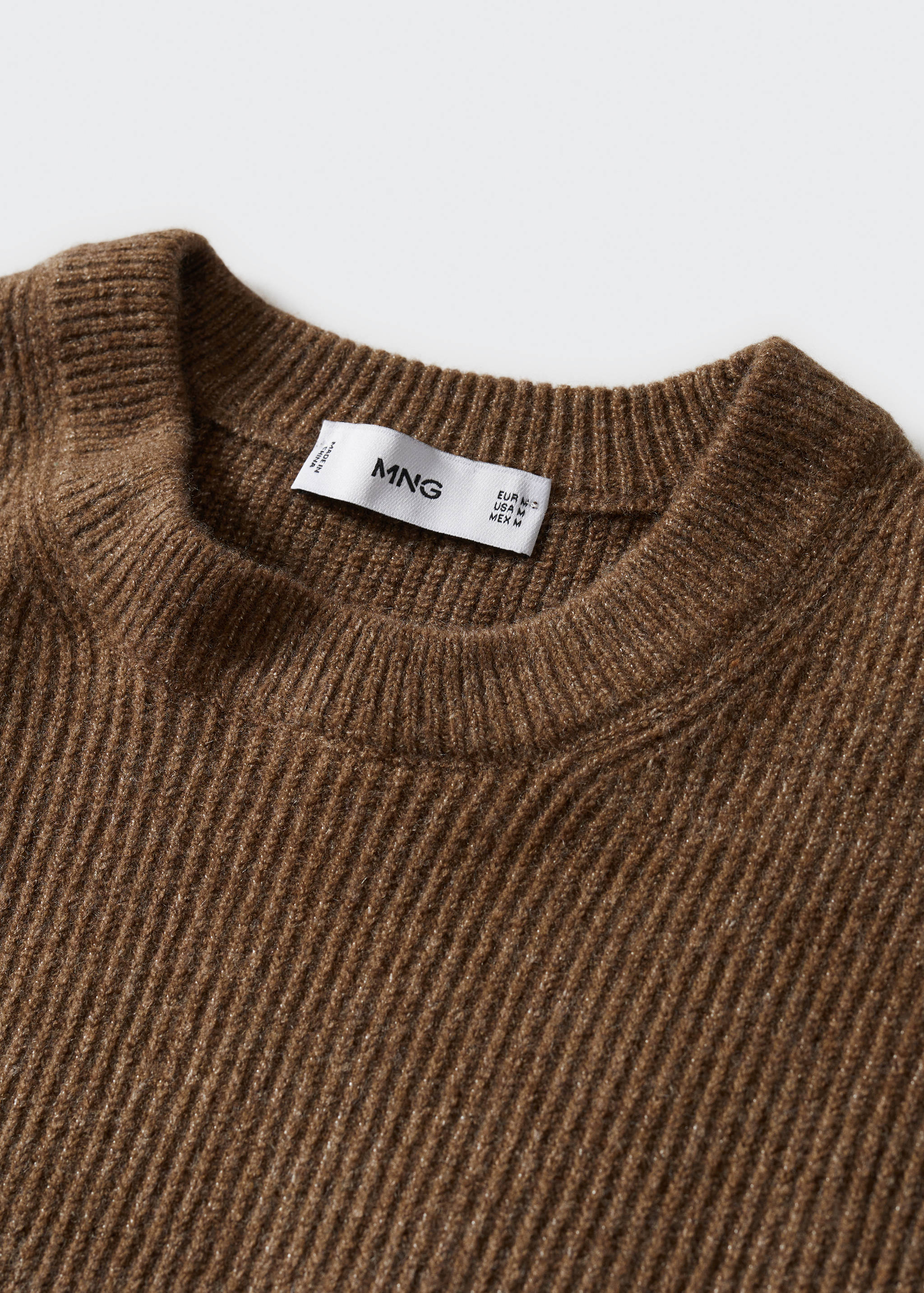 Structured fabric sweater - Details of the article 8