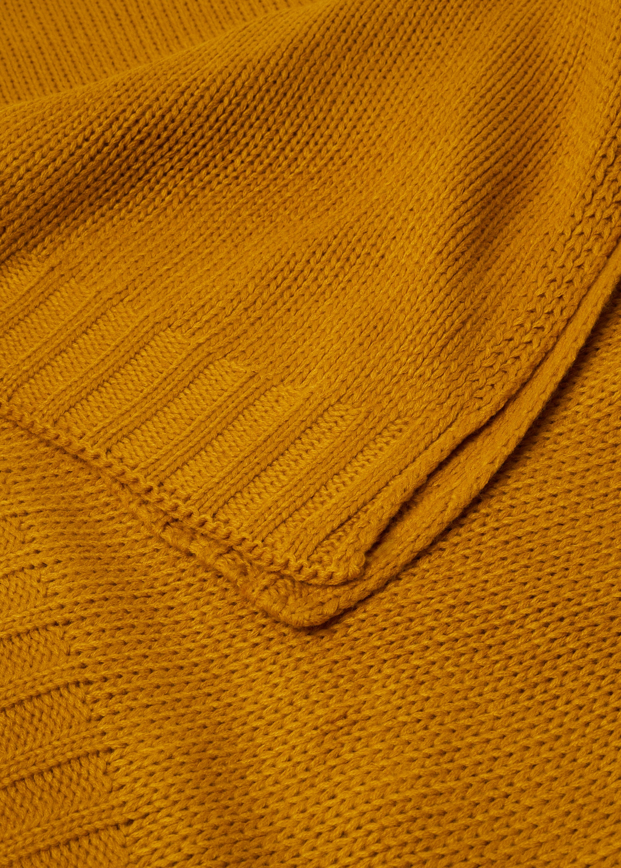 Open knit blanket 130x180cm - Medium plane