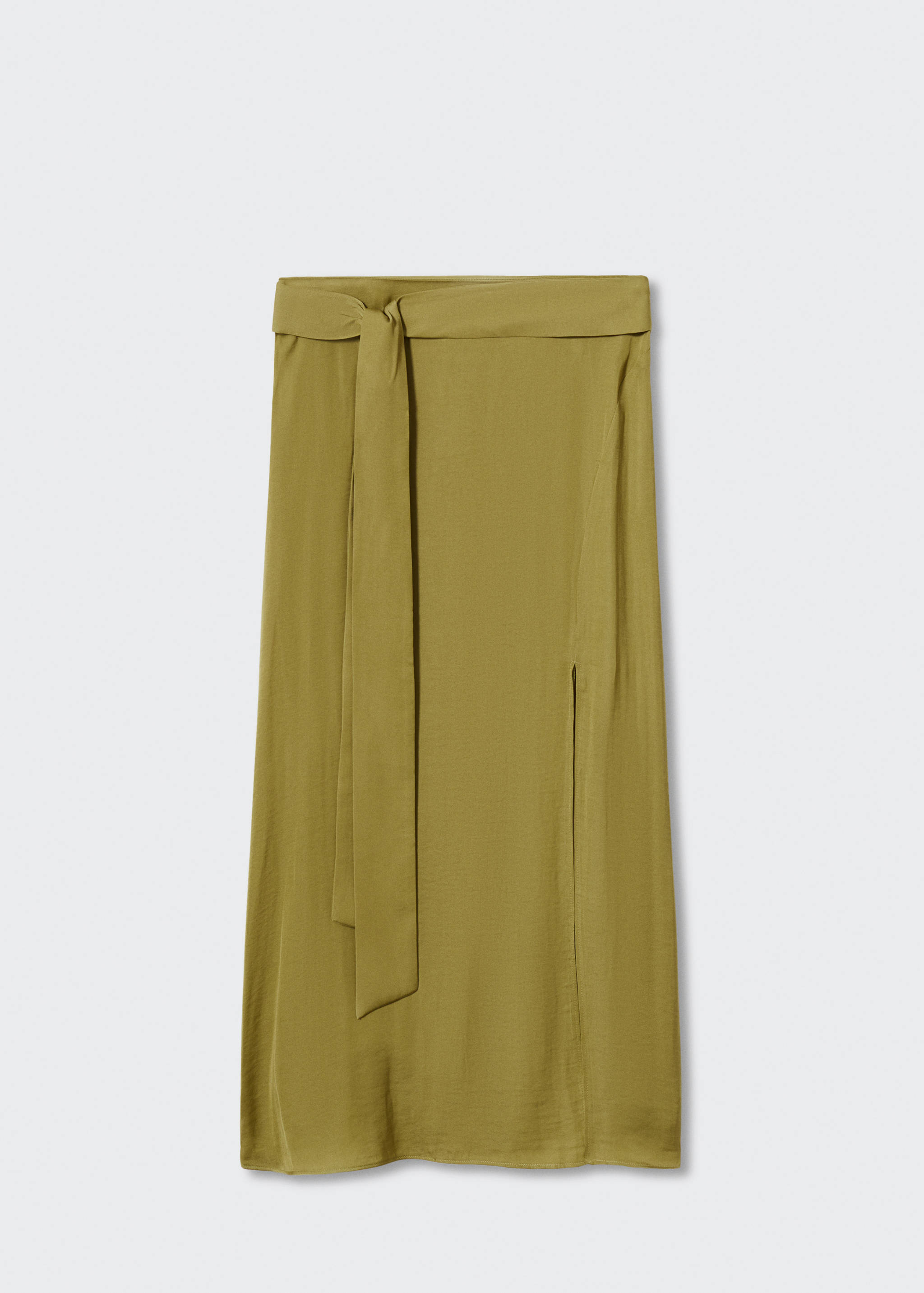 Bow satin skirt - Article without model