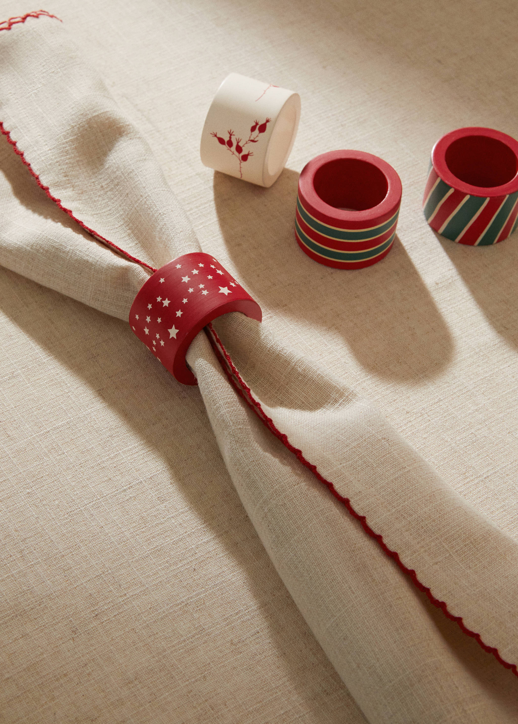 Servilleteros dibujo (Pack de cuatro) - Plano general