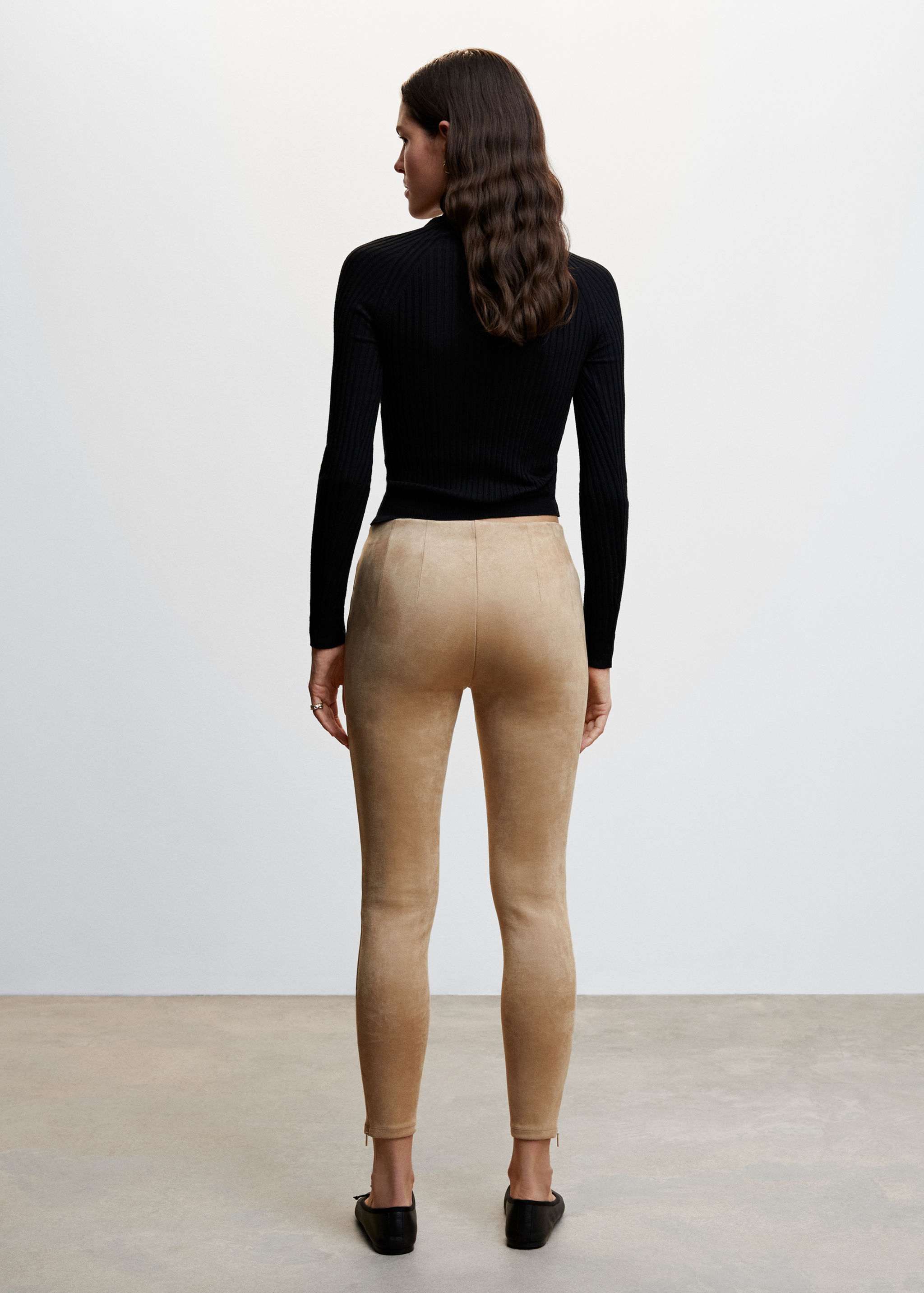 Leggings suédine - Verso de l’article