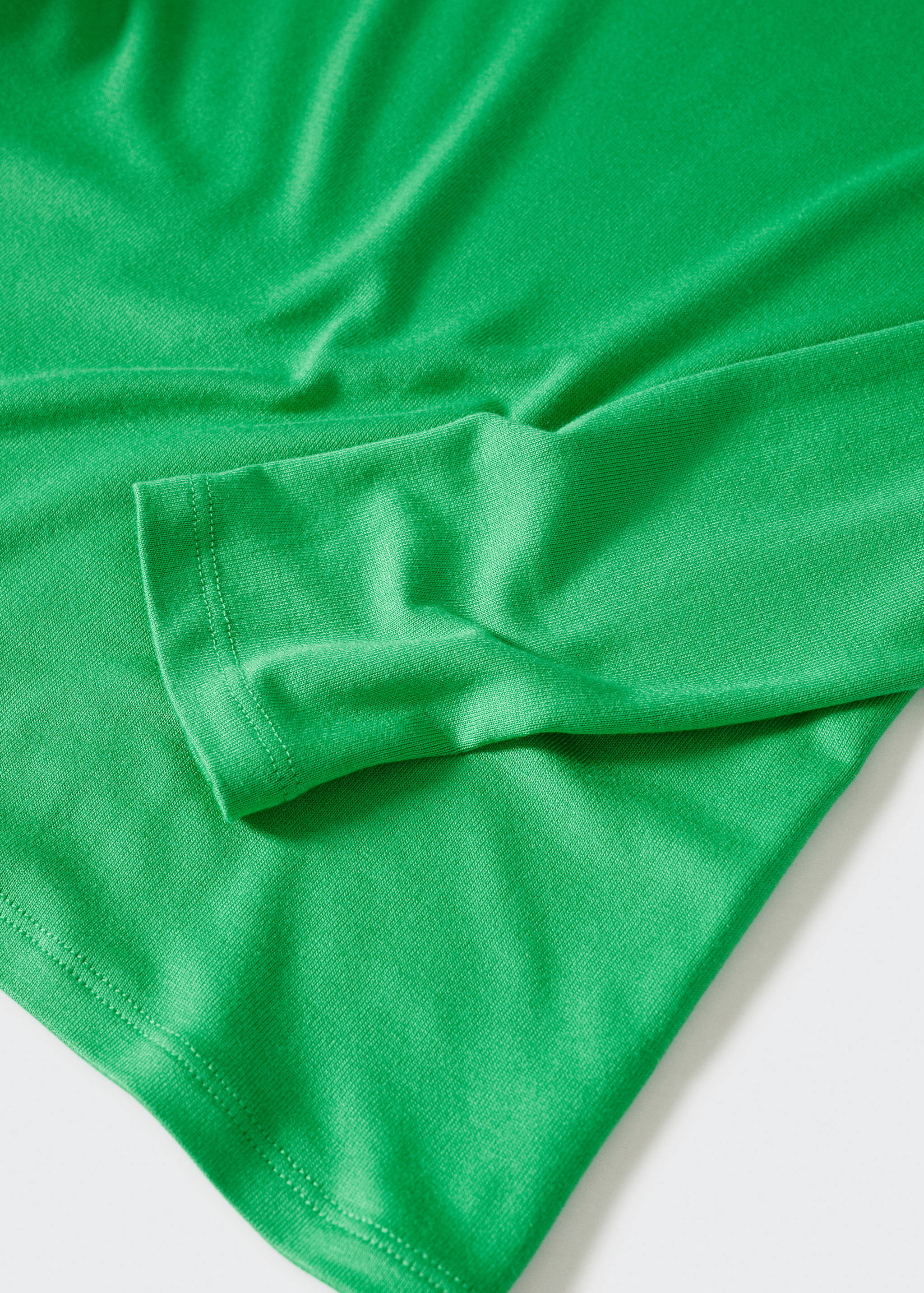 High-collar knitwear t-shirt - Details of the article 8