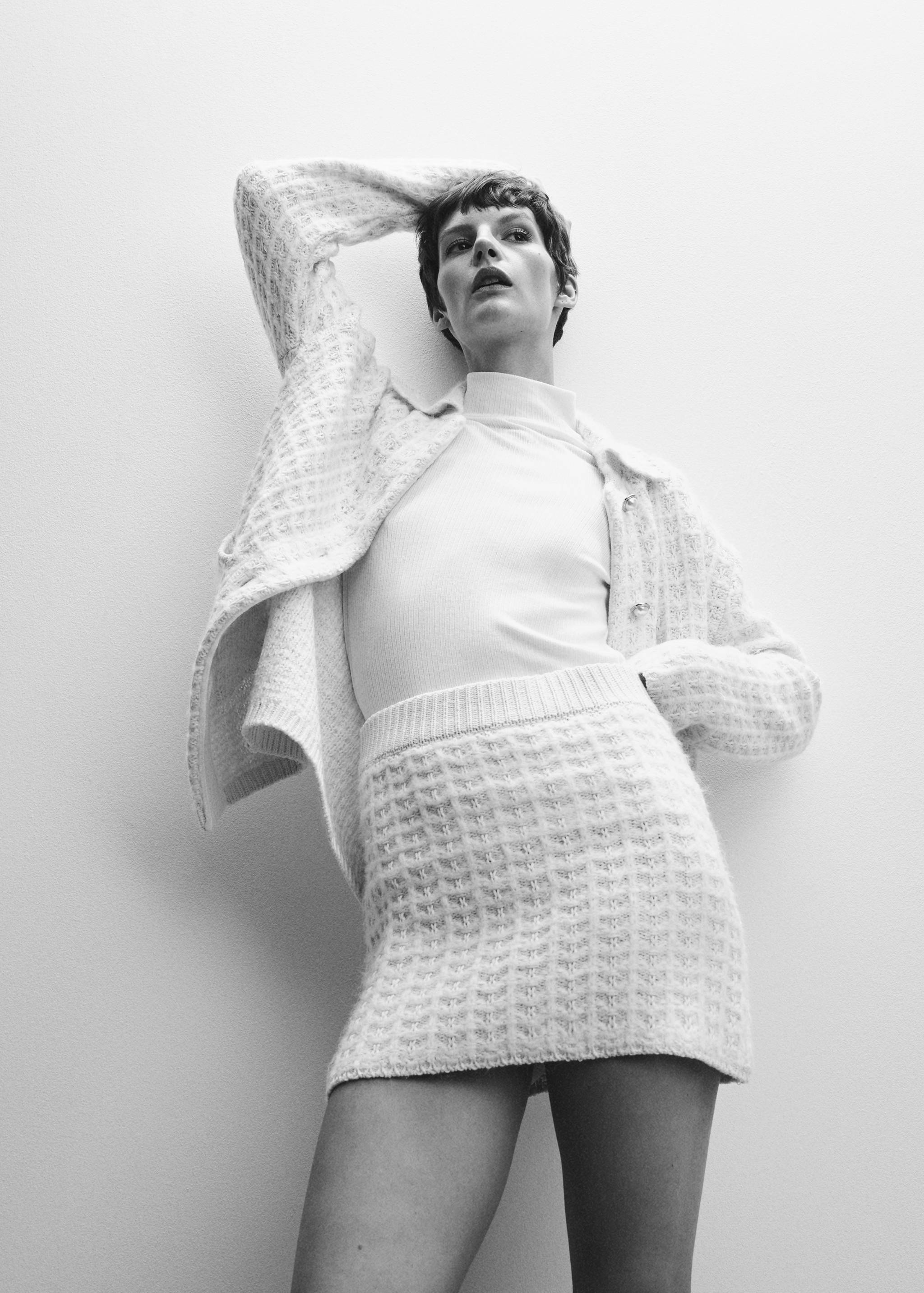 Minirock aus Strick - Detail des Artikels 1