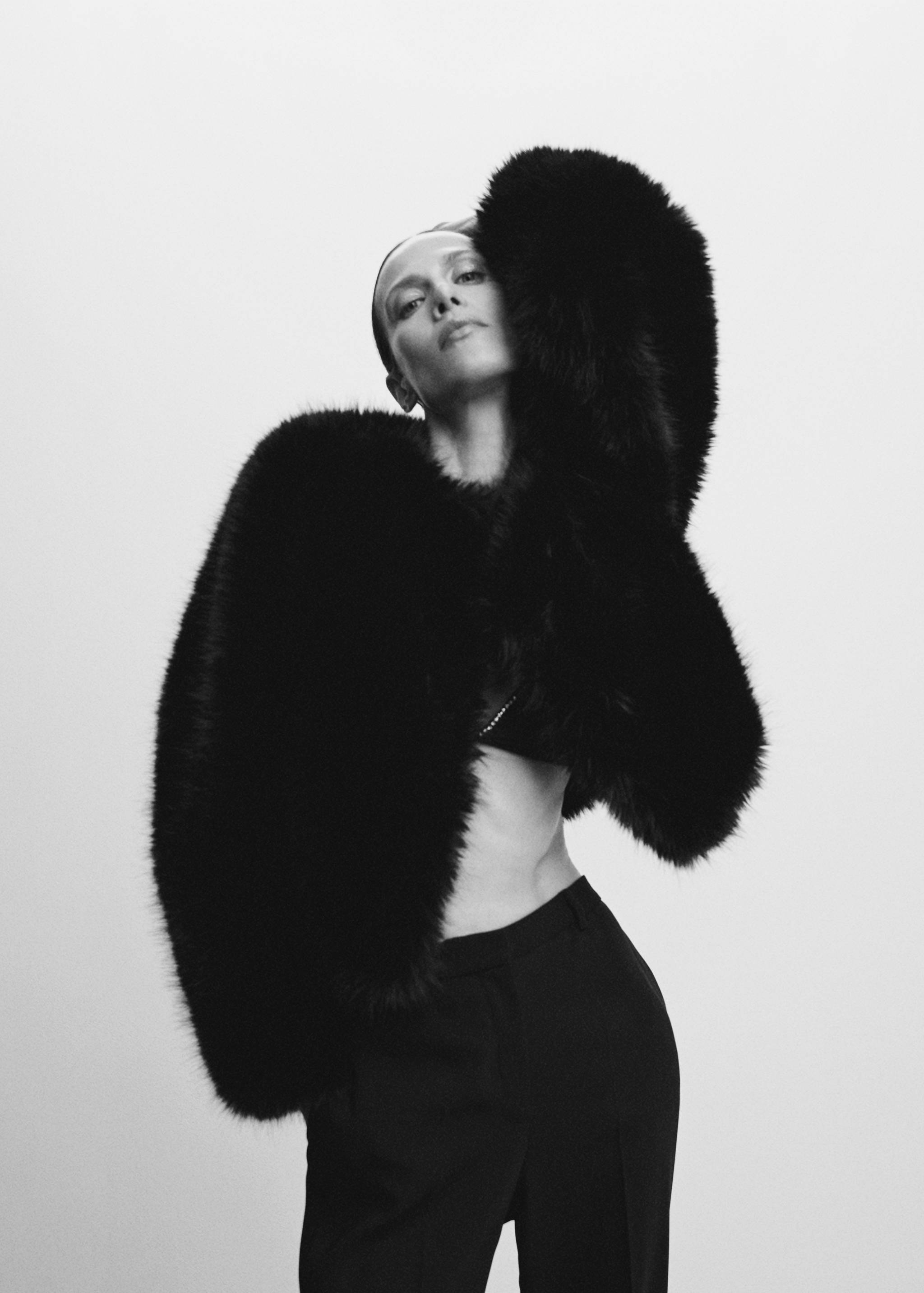 Fur effect jacket - Details of the article 2