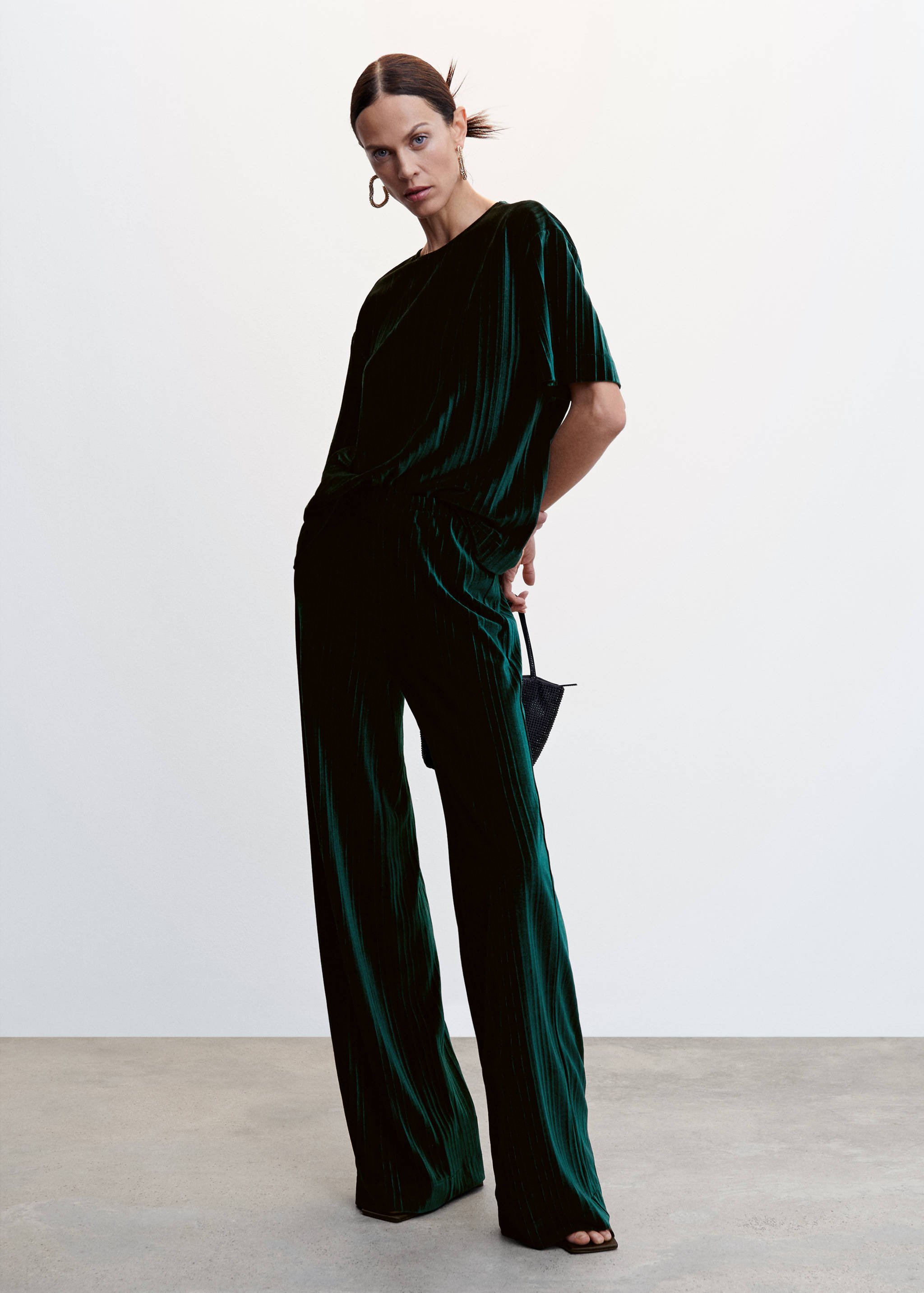 Gerade Samthose - Detail des Artikels 1