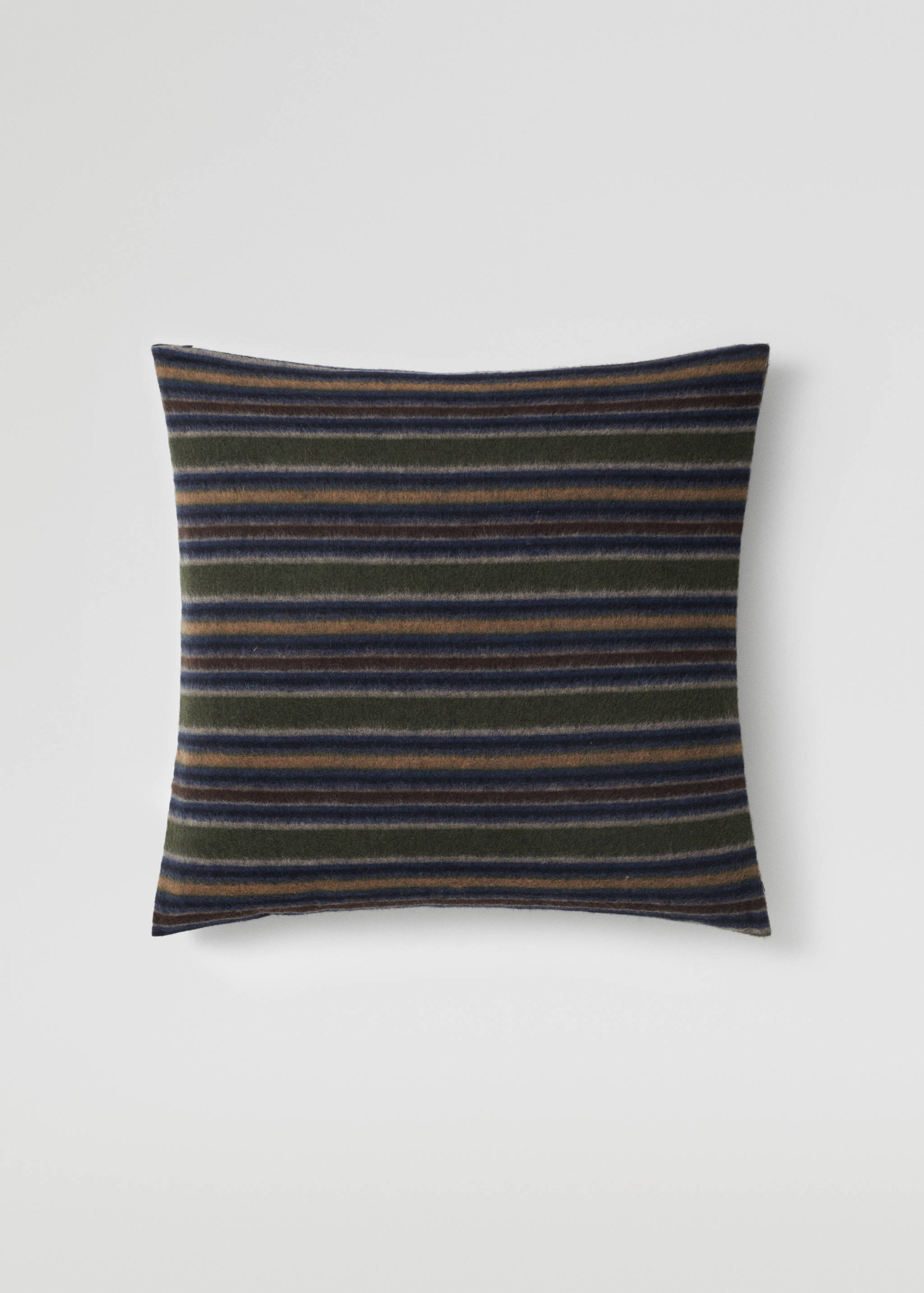 Textured striped cushion case 60X60cm - Article without model