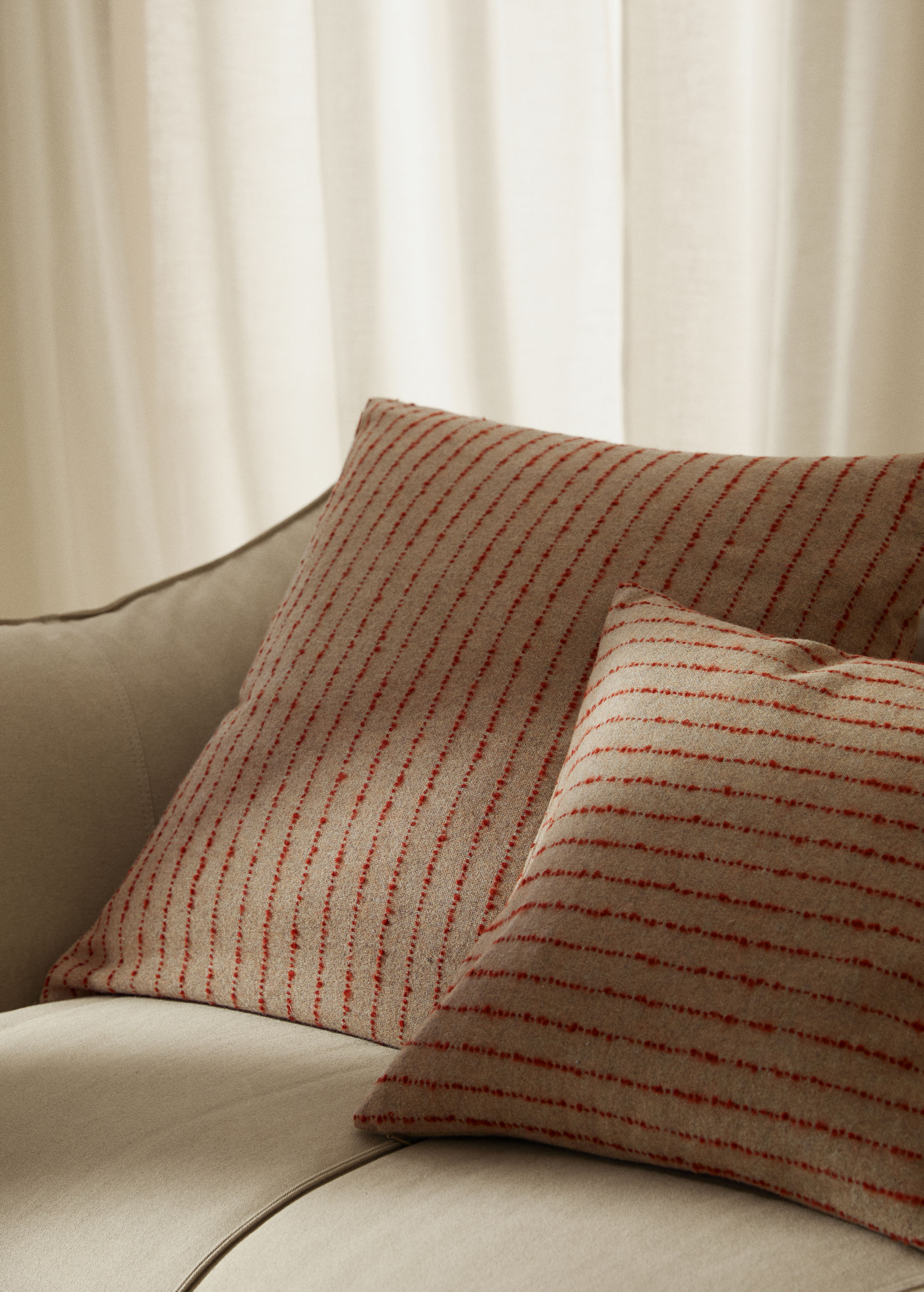 Housse de coussin laine 45x45 cm - Détail de l'article 8