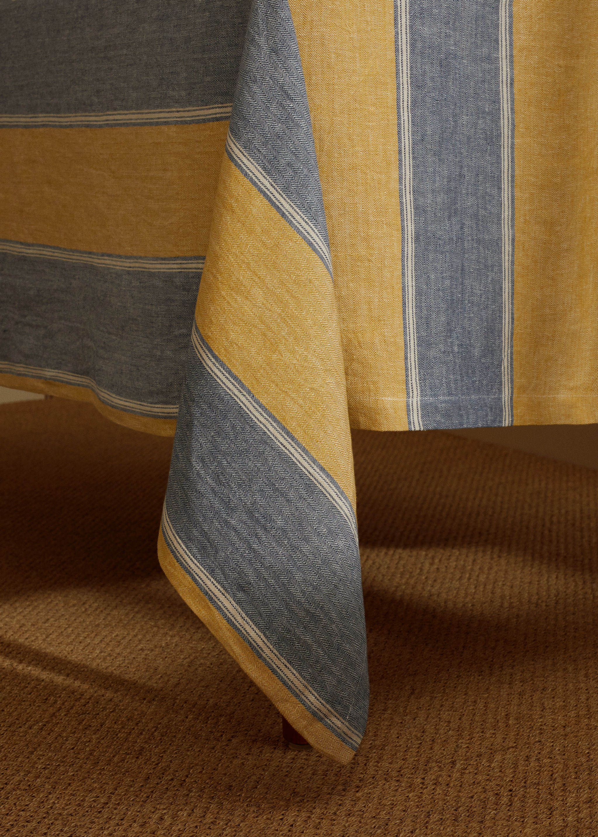 Nappe 100 % lin rayures 250x150 cm - Détail de l'article 3