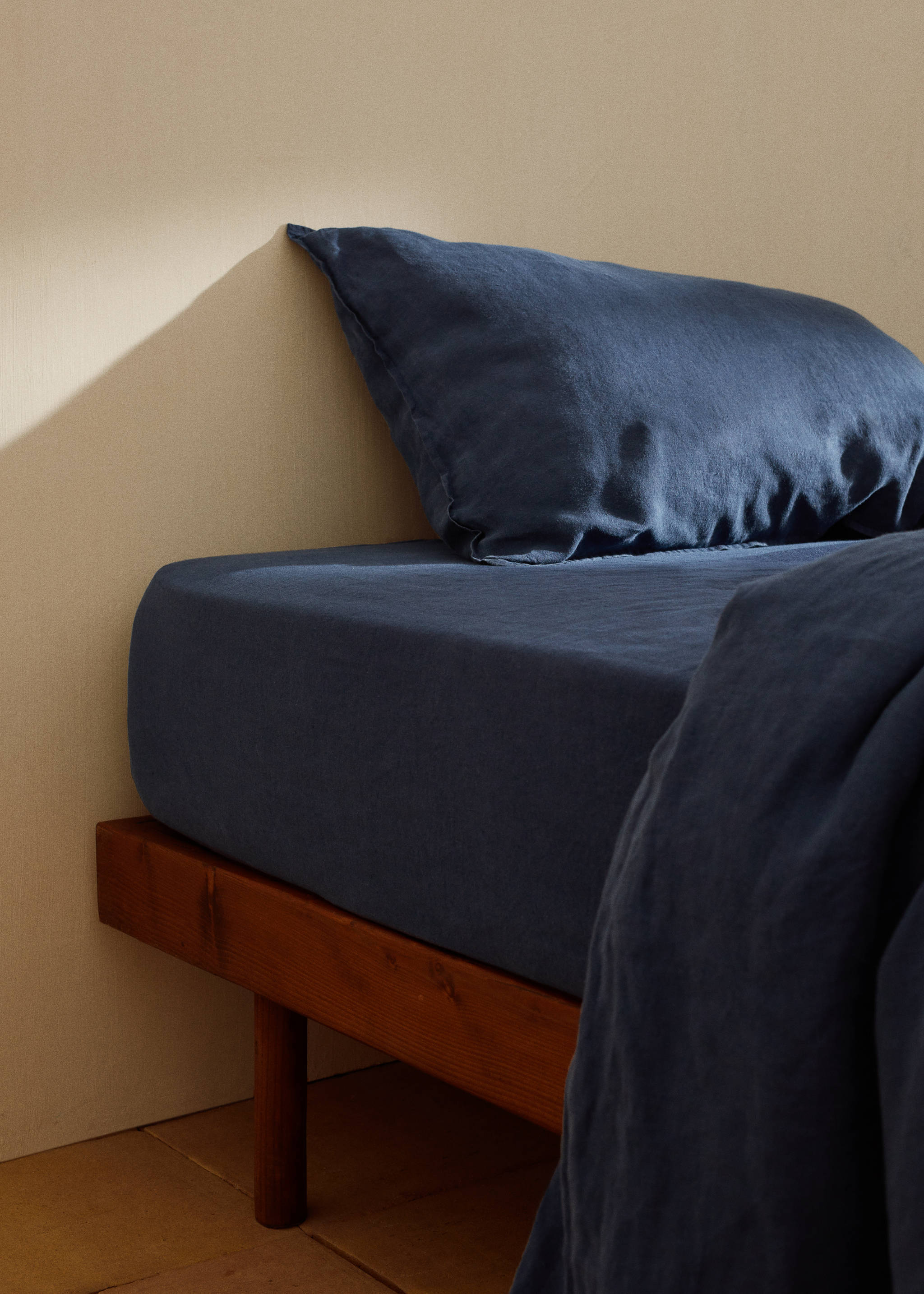 100% linen fitted sheet 90x200x30cm - Details of the article 8